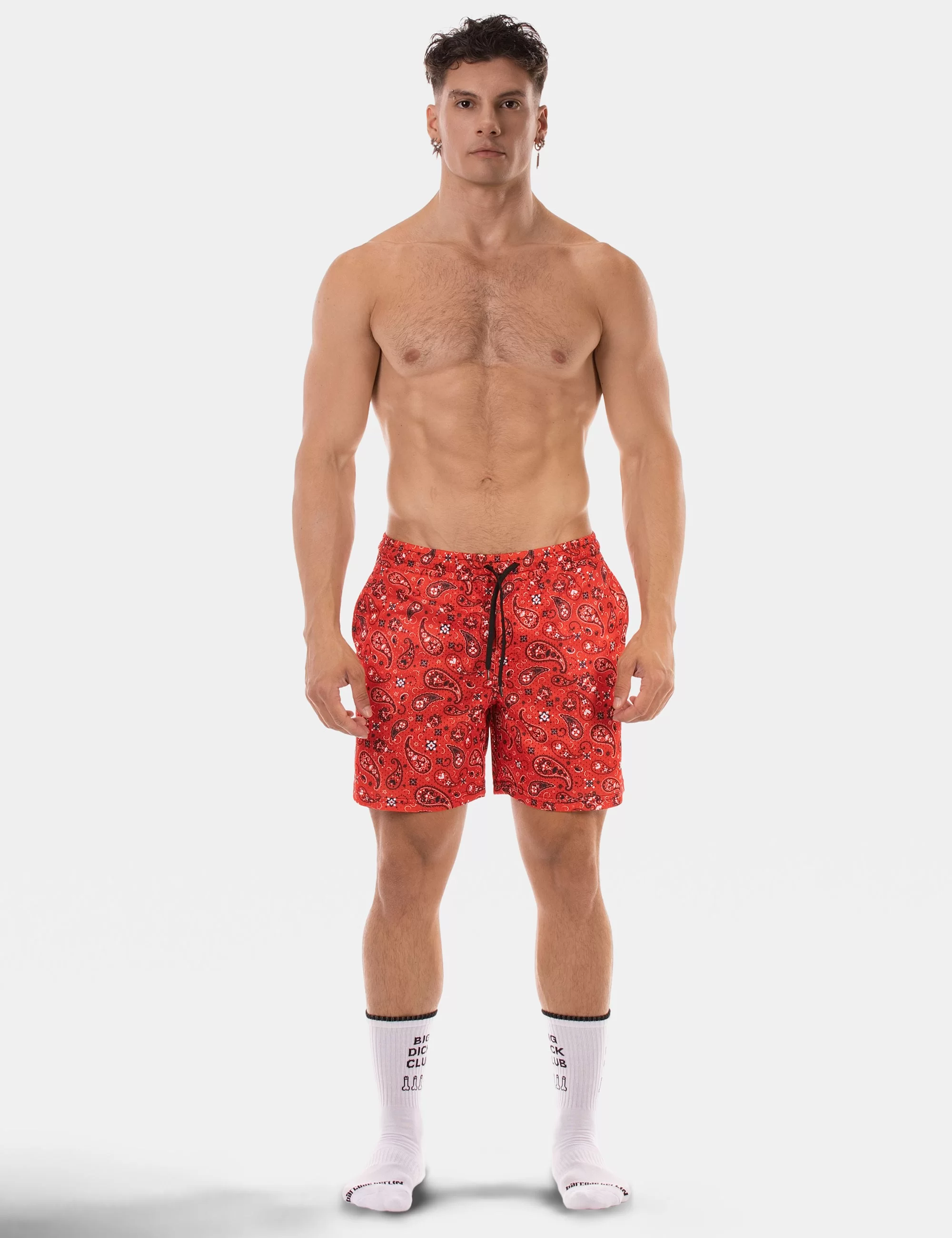 Short Paisley 25 - Red