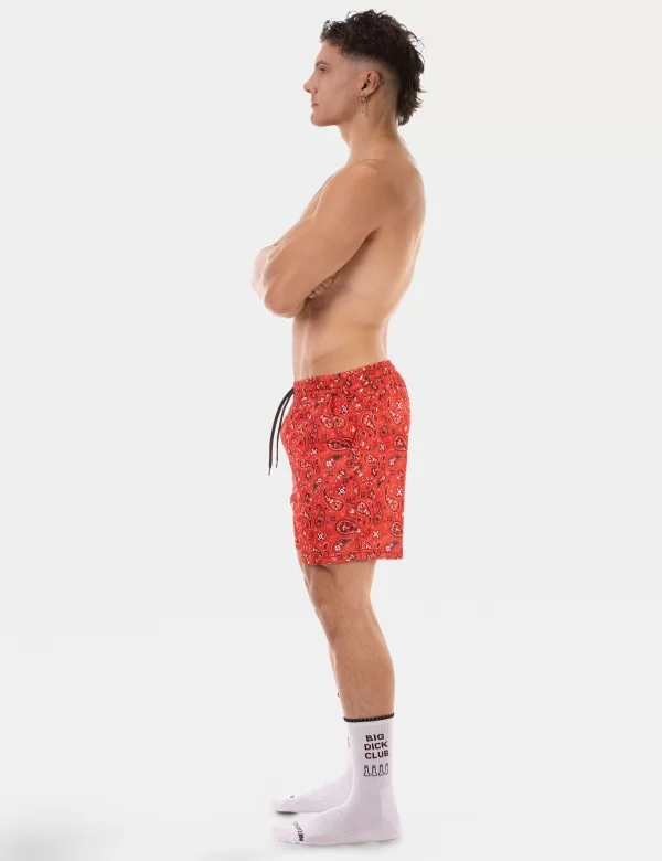 Short Paisley 25 - Red