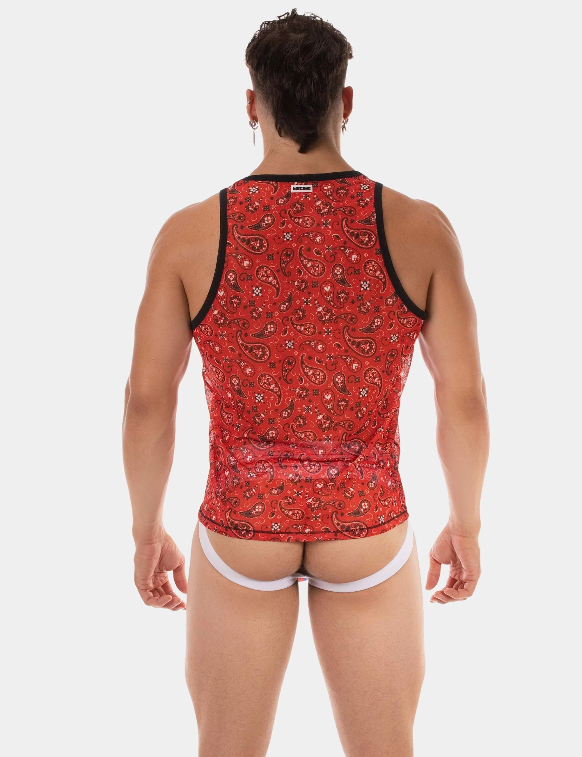 Tank Top Paisley 25 - Red