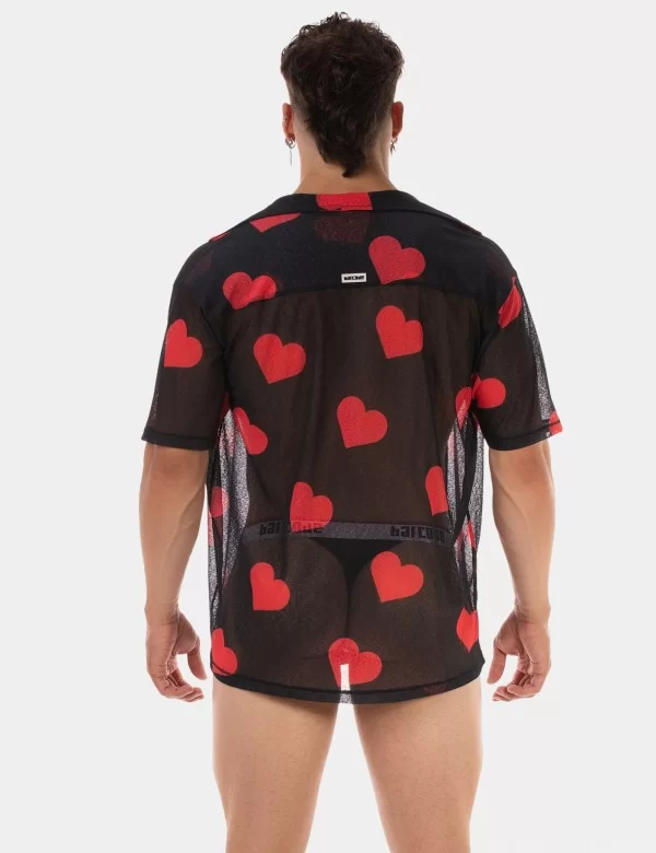 Shirt Hearts 25 - Black