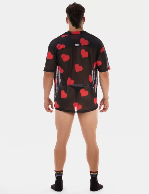 Shirt Hearts 25 - Black