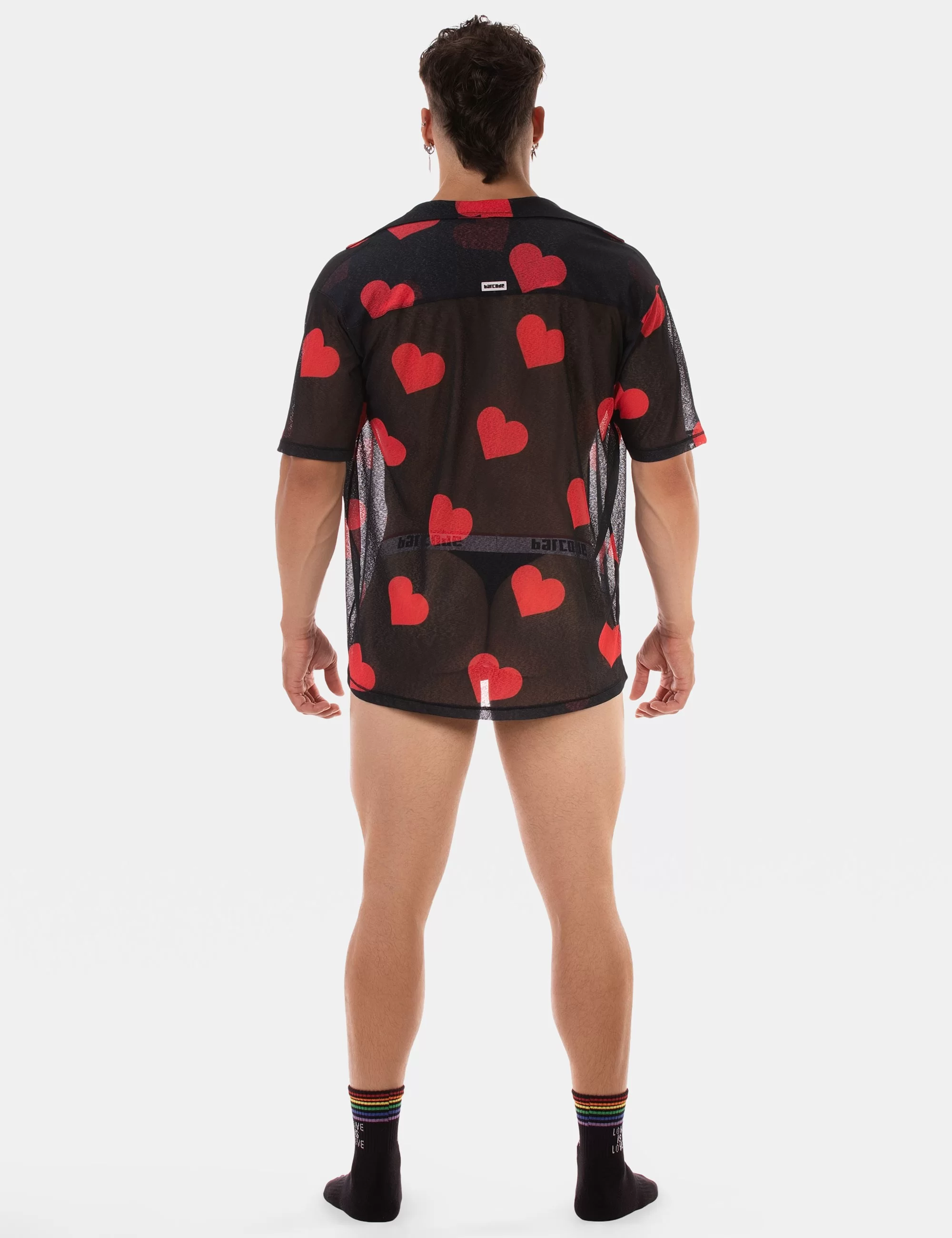 Shirt Hearts 25 - Black
