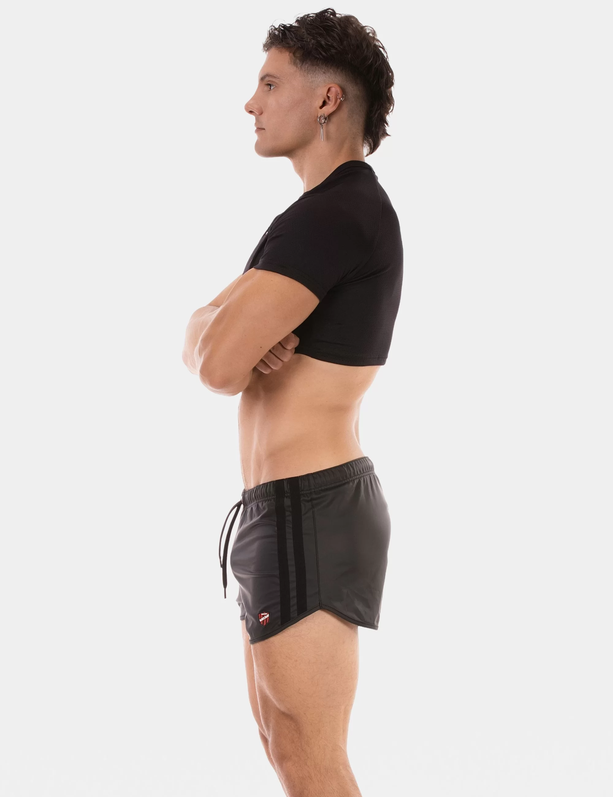 Crop Top Talon - Black