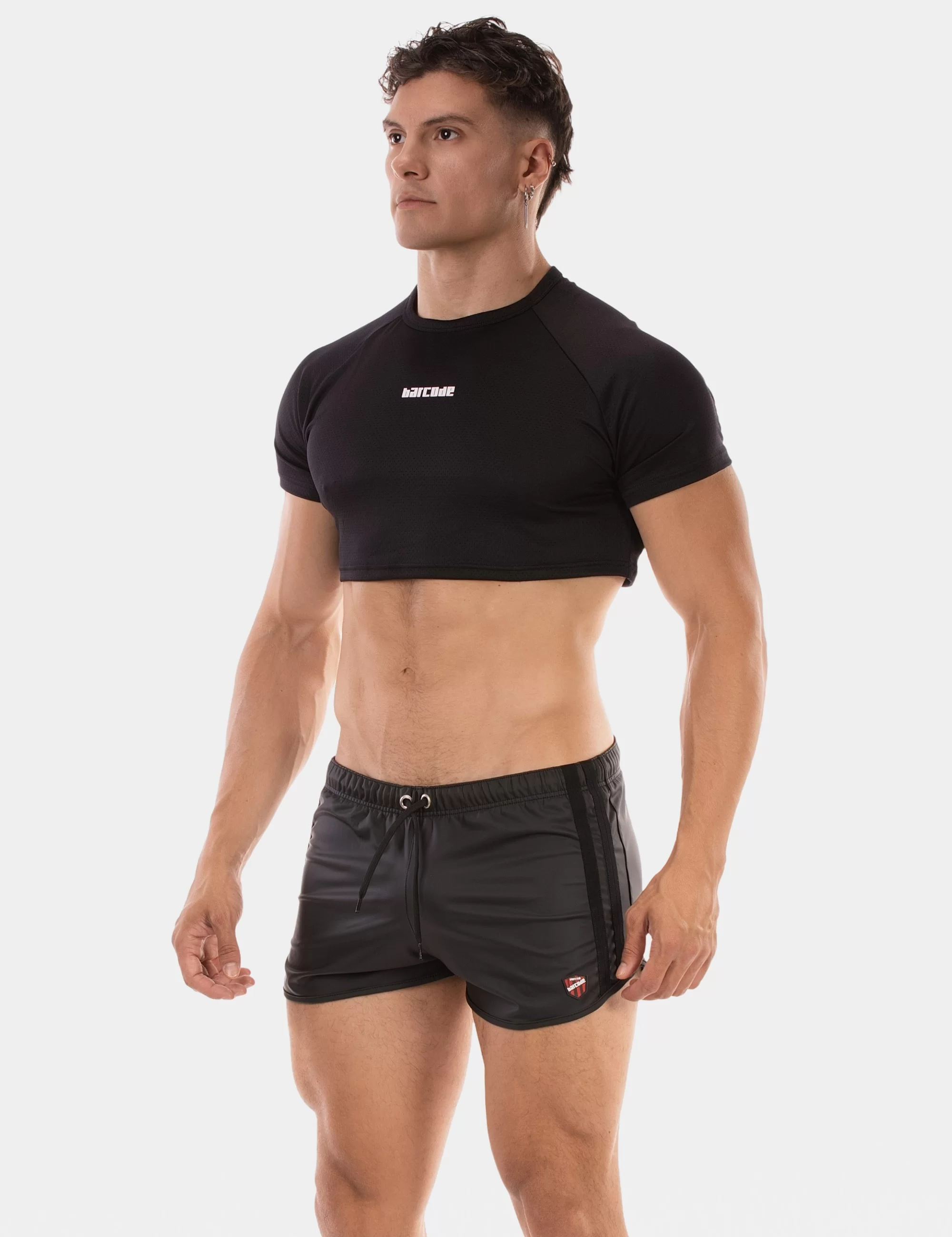 Crop Top Talon - Black