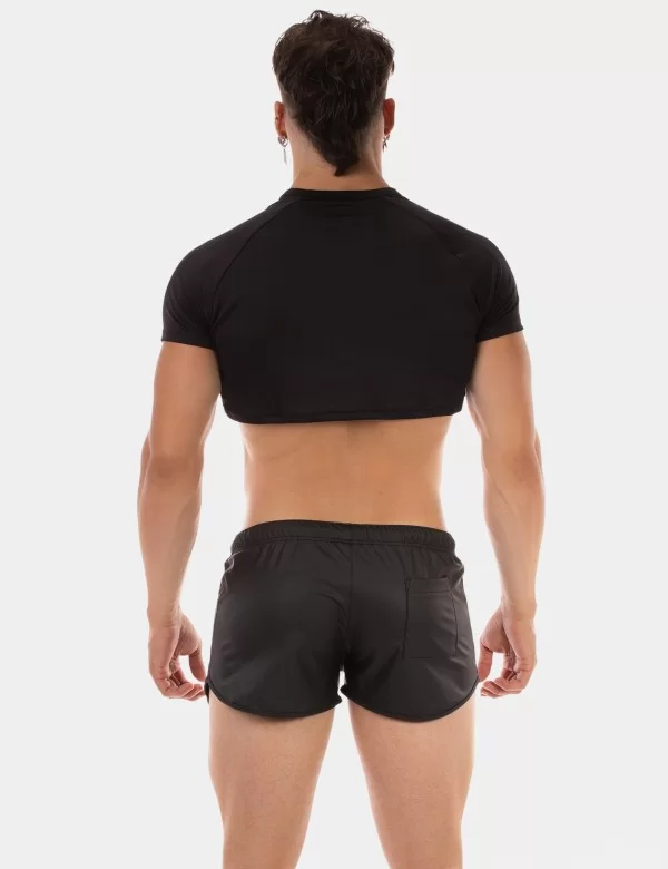 Crop Top Talon - Black