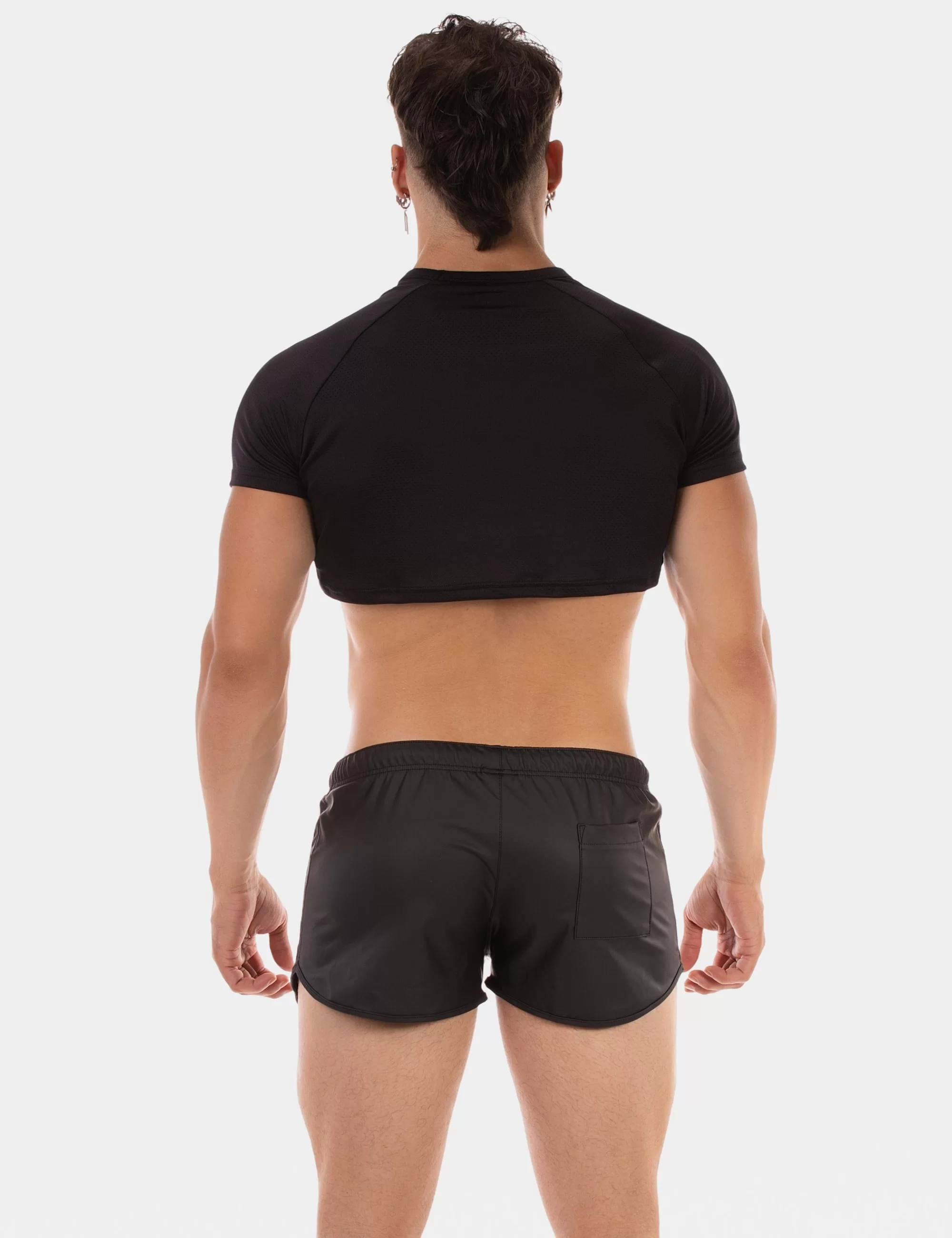 Crop Top Talon - Black