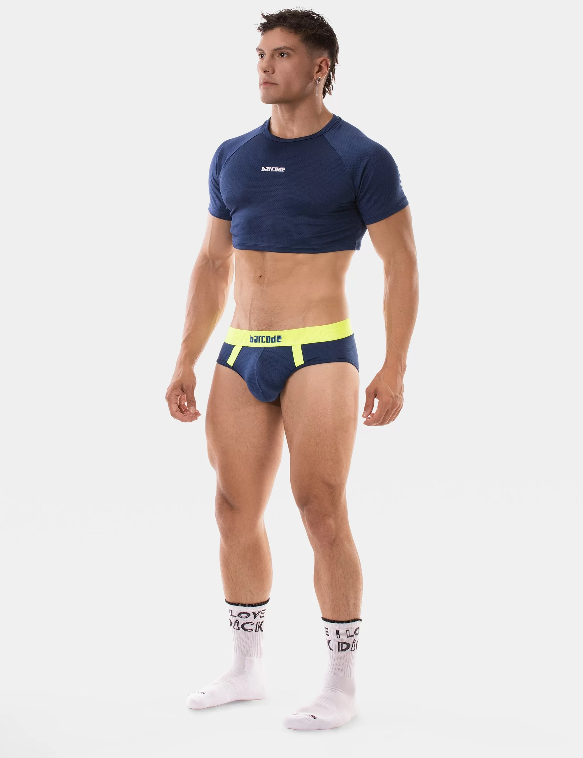 Crop Top Talon - Navy
