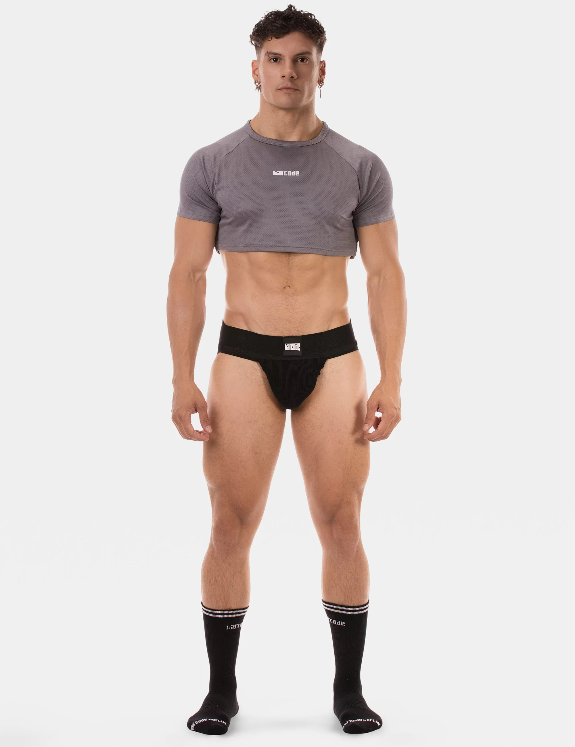 Crop Top Talon - Grey