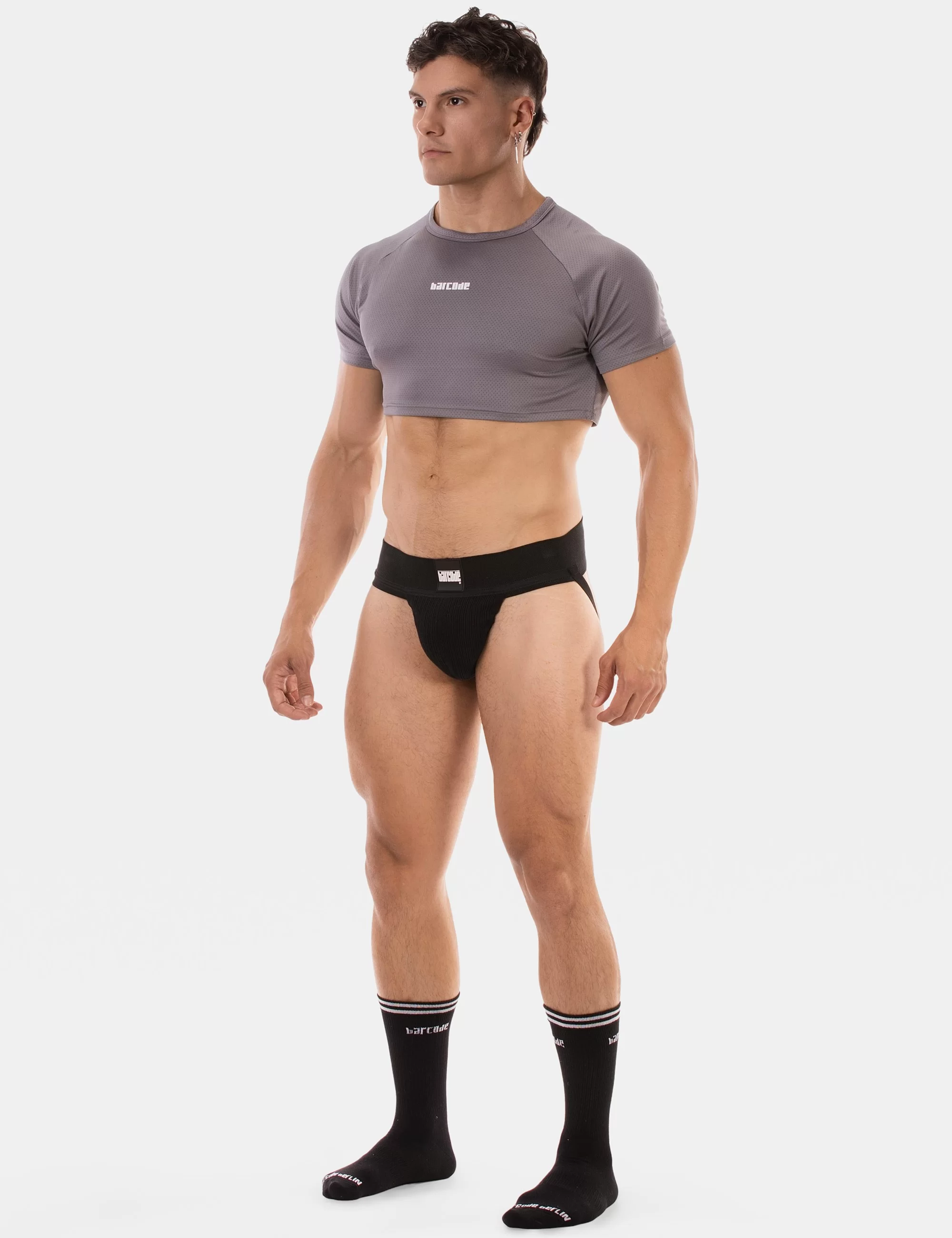 Crop Top Talon - Grey