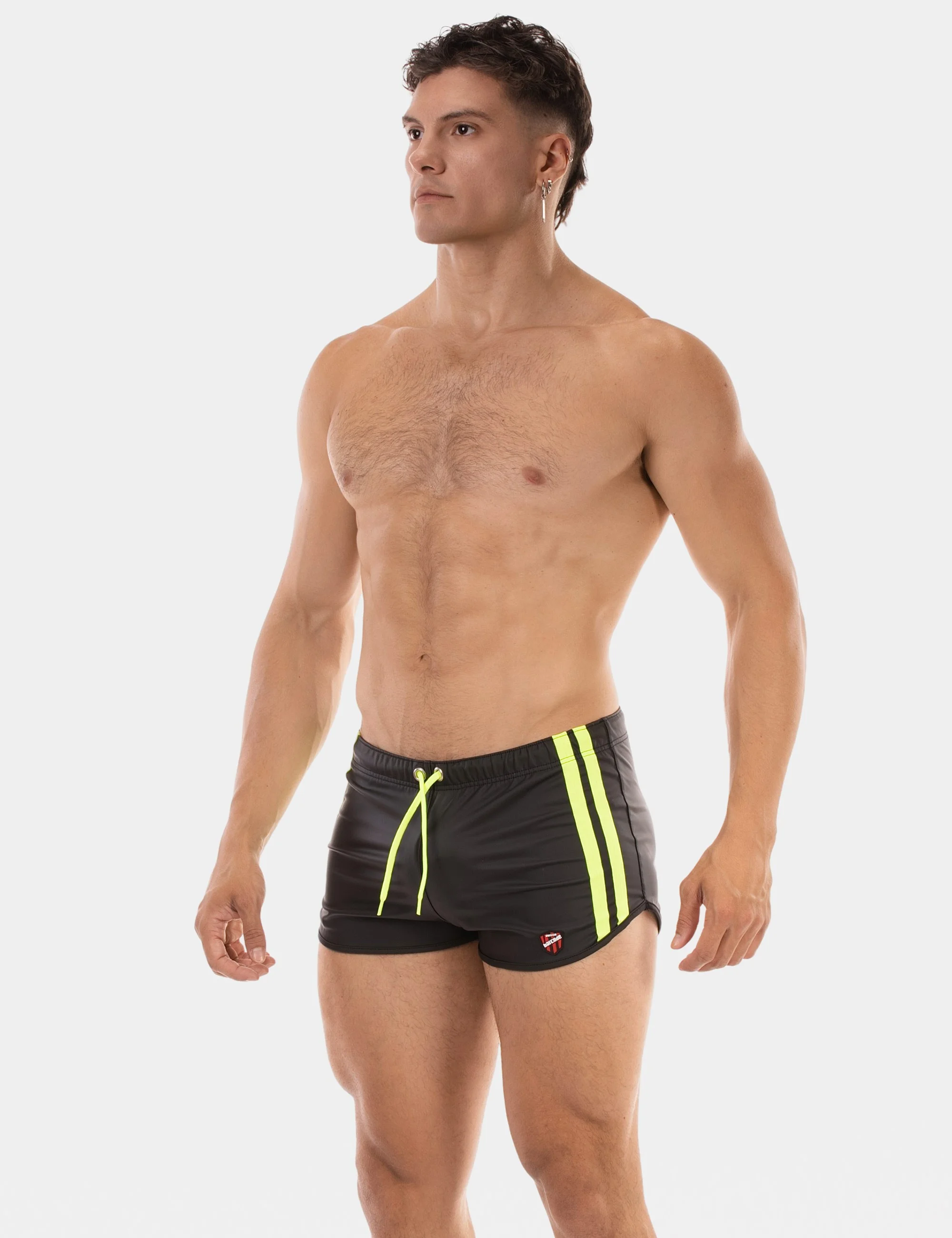 Short Byron Laboratory - Black-Neongreen