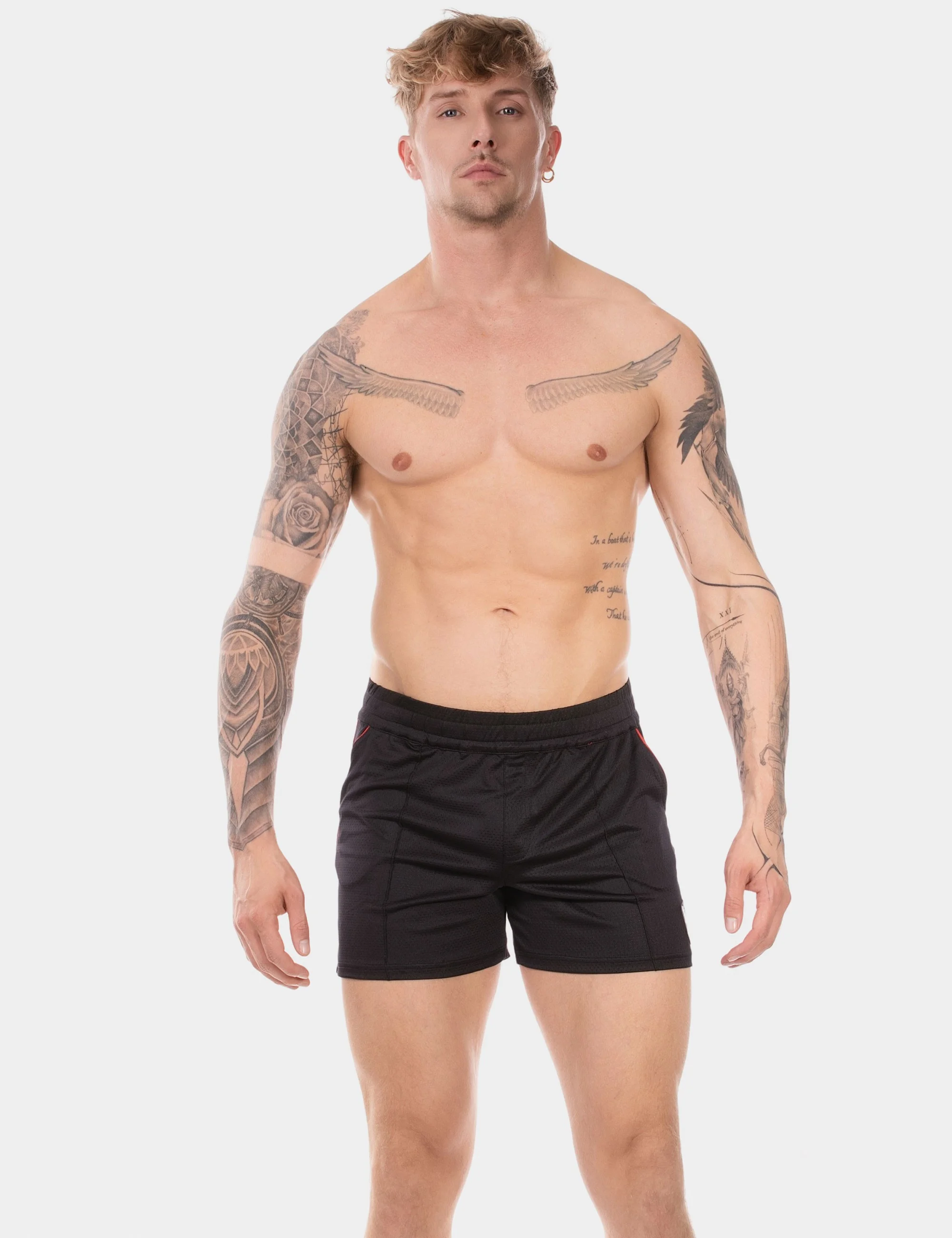 Short Luka - Black-Red