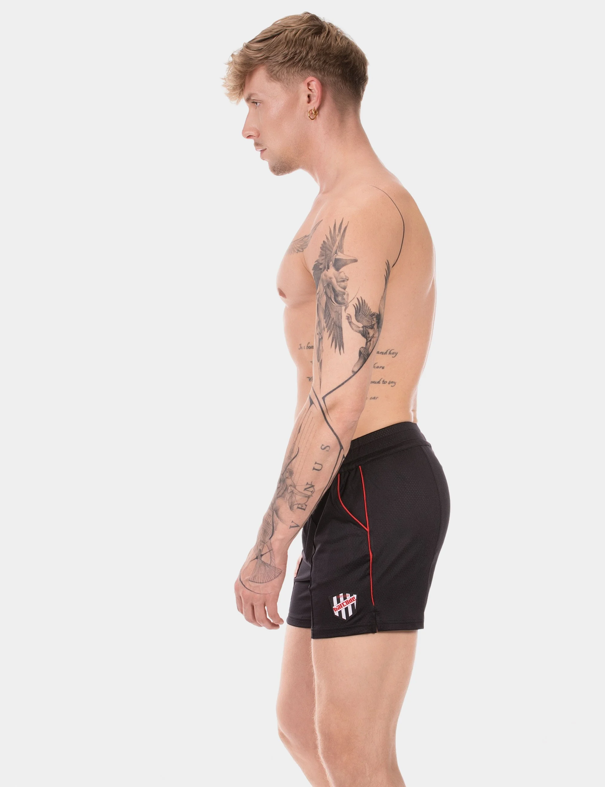 Short Luka - Black-Red