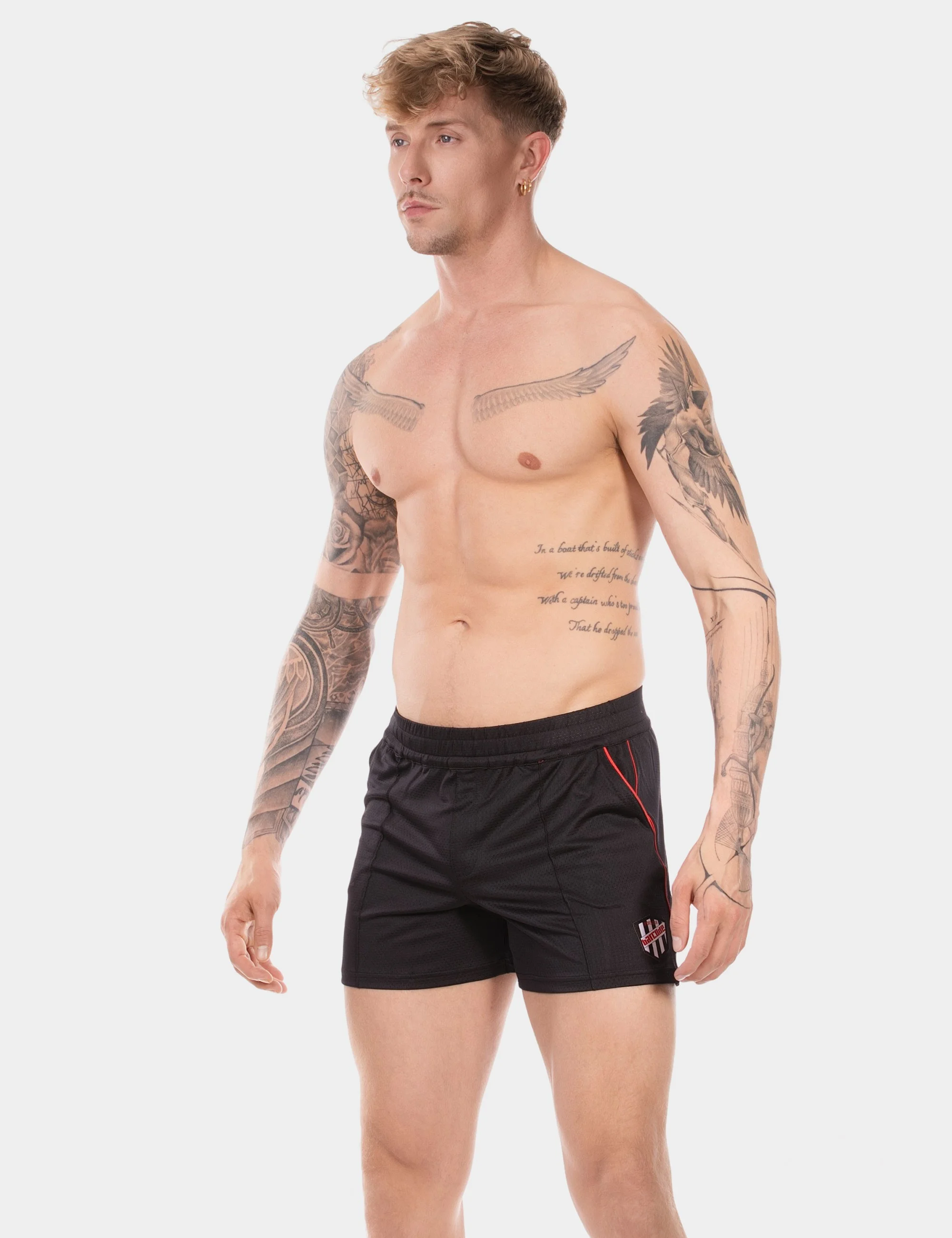 Short Luka - Black-Red