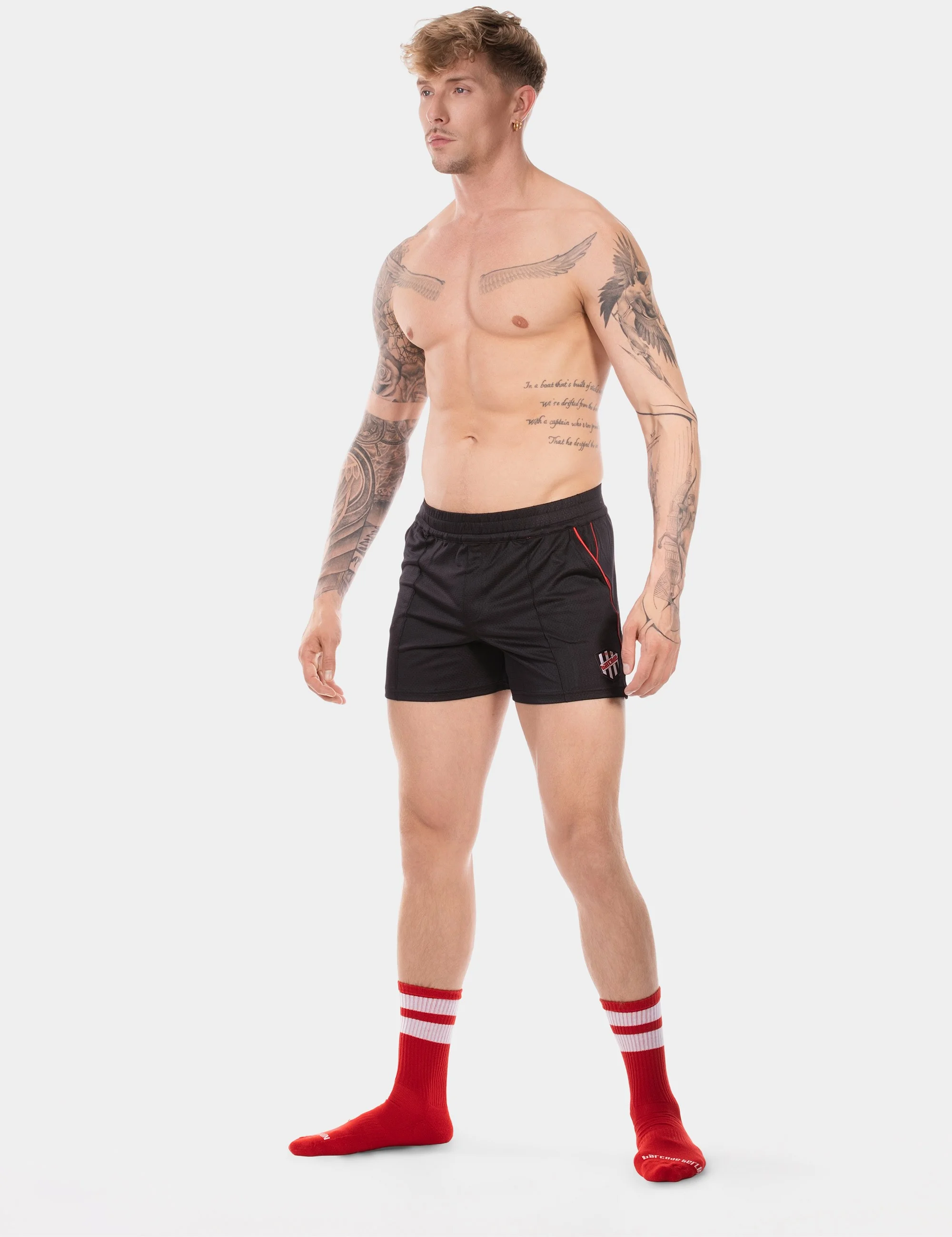 Short Luka - Black-Red