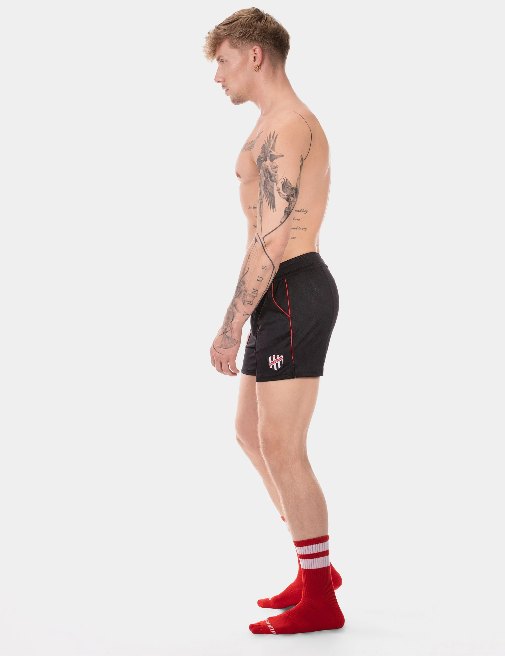 Short Luka - Black-Red