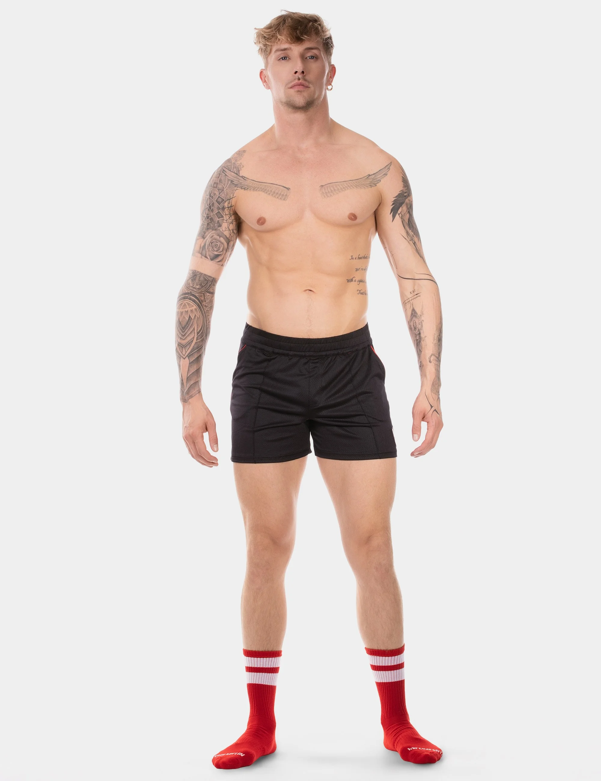 Short Luka - Black-Red