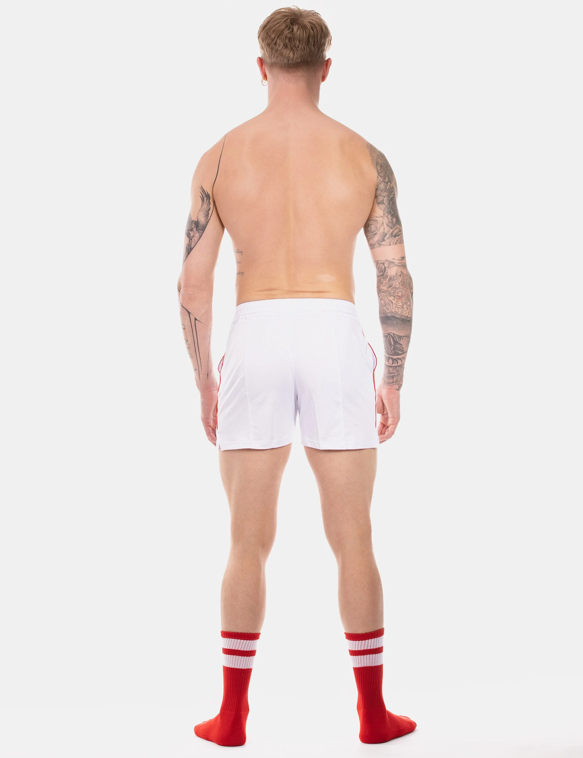 Short Luka - White-Red