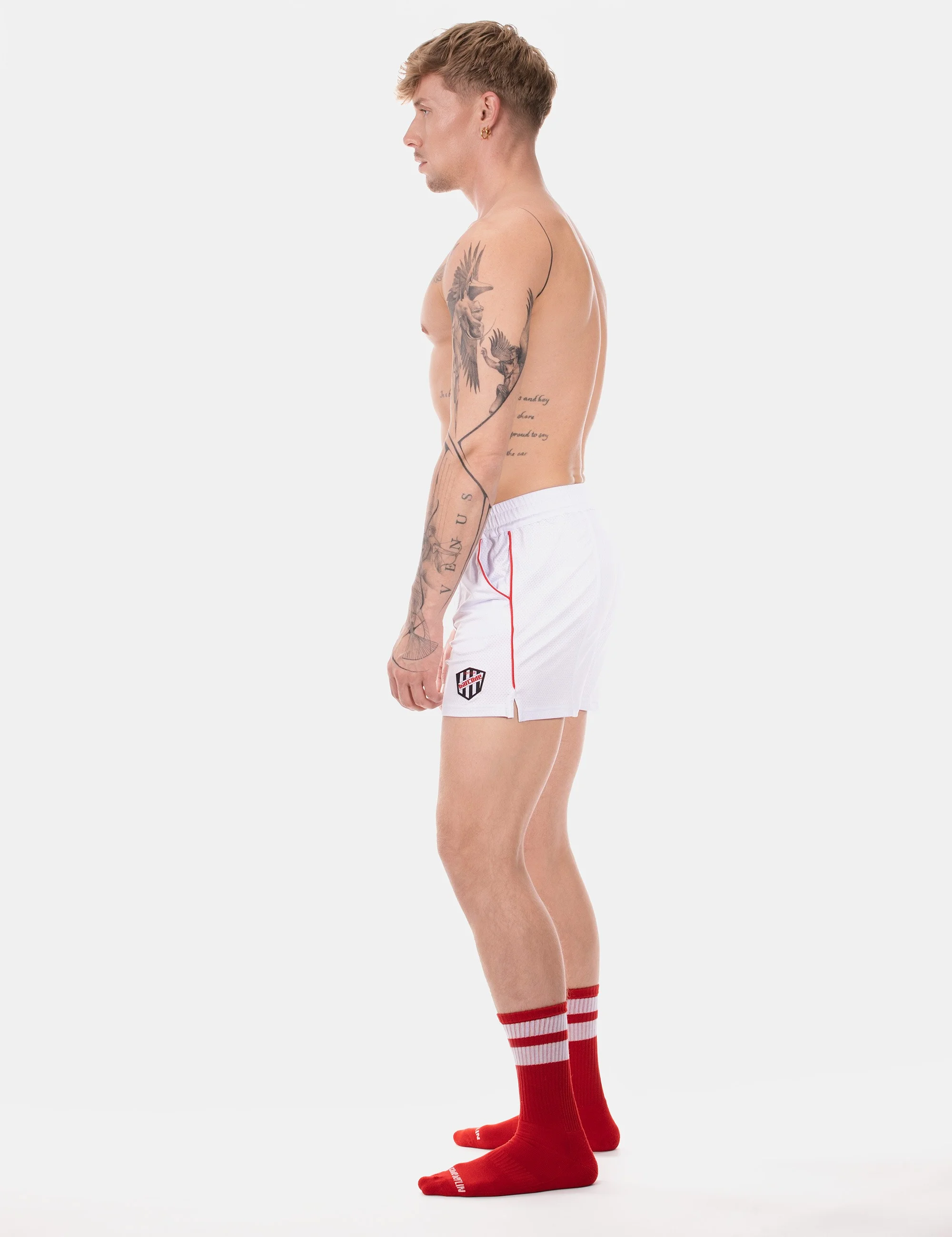 Short Luka - White-Red