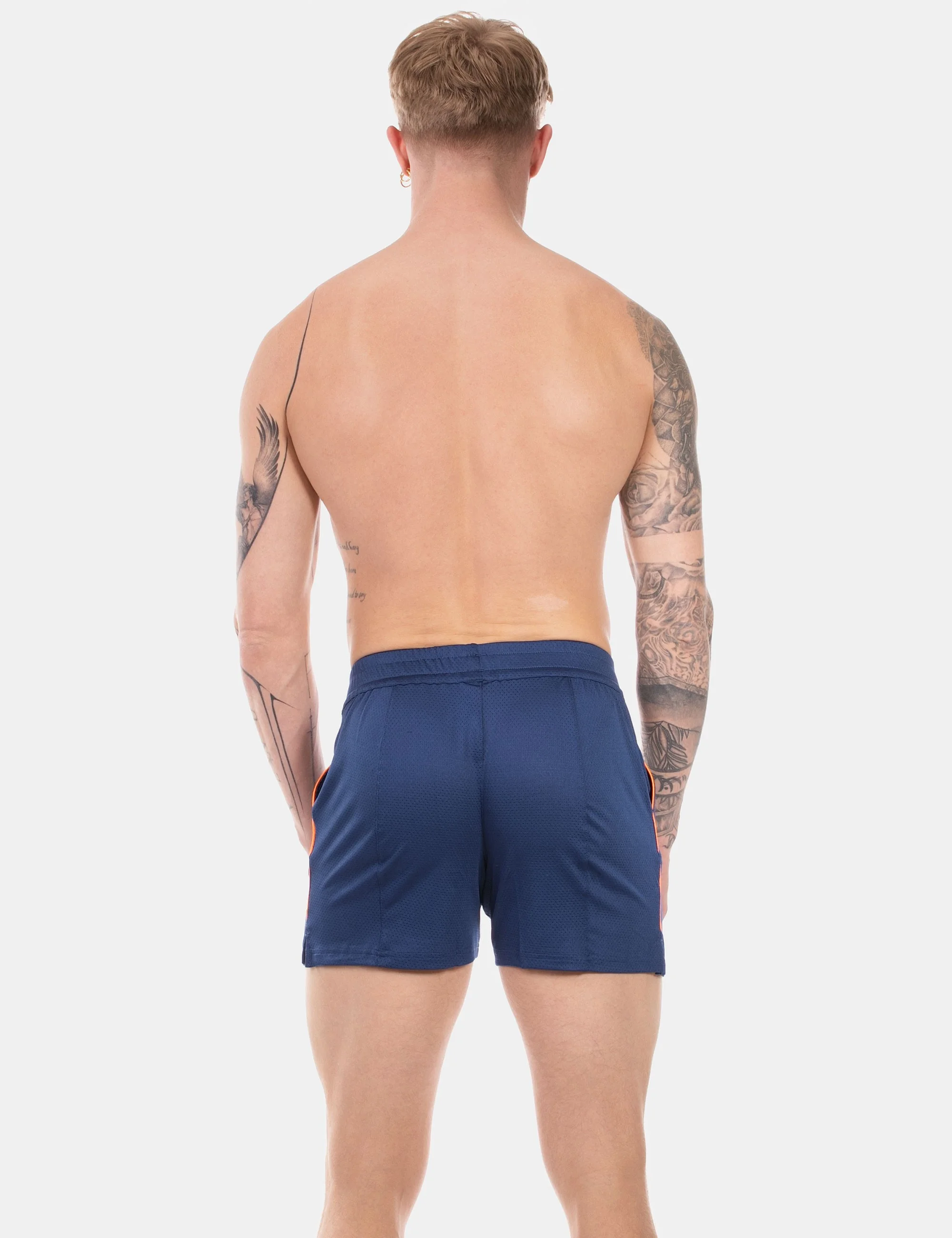 Short Luka - Navy-Orange
