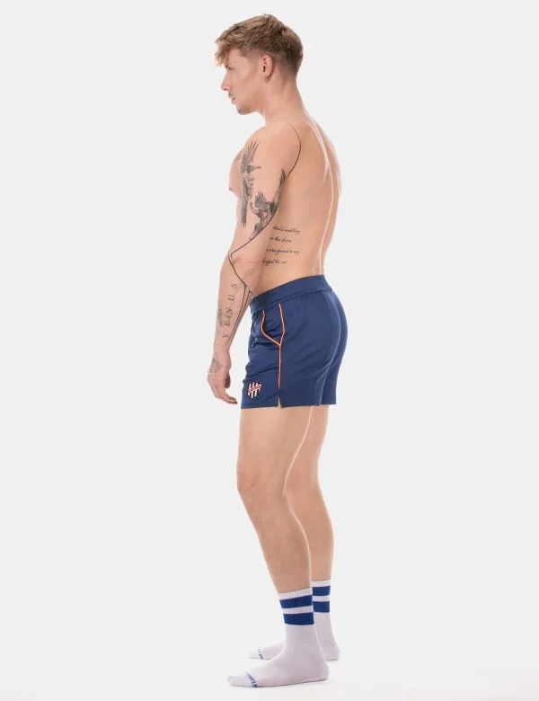 Short Luka - Navy-Orange
