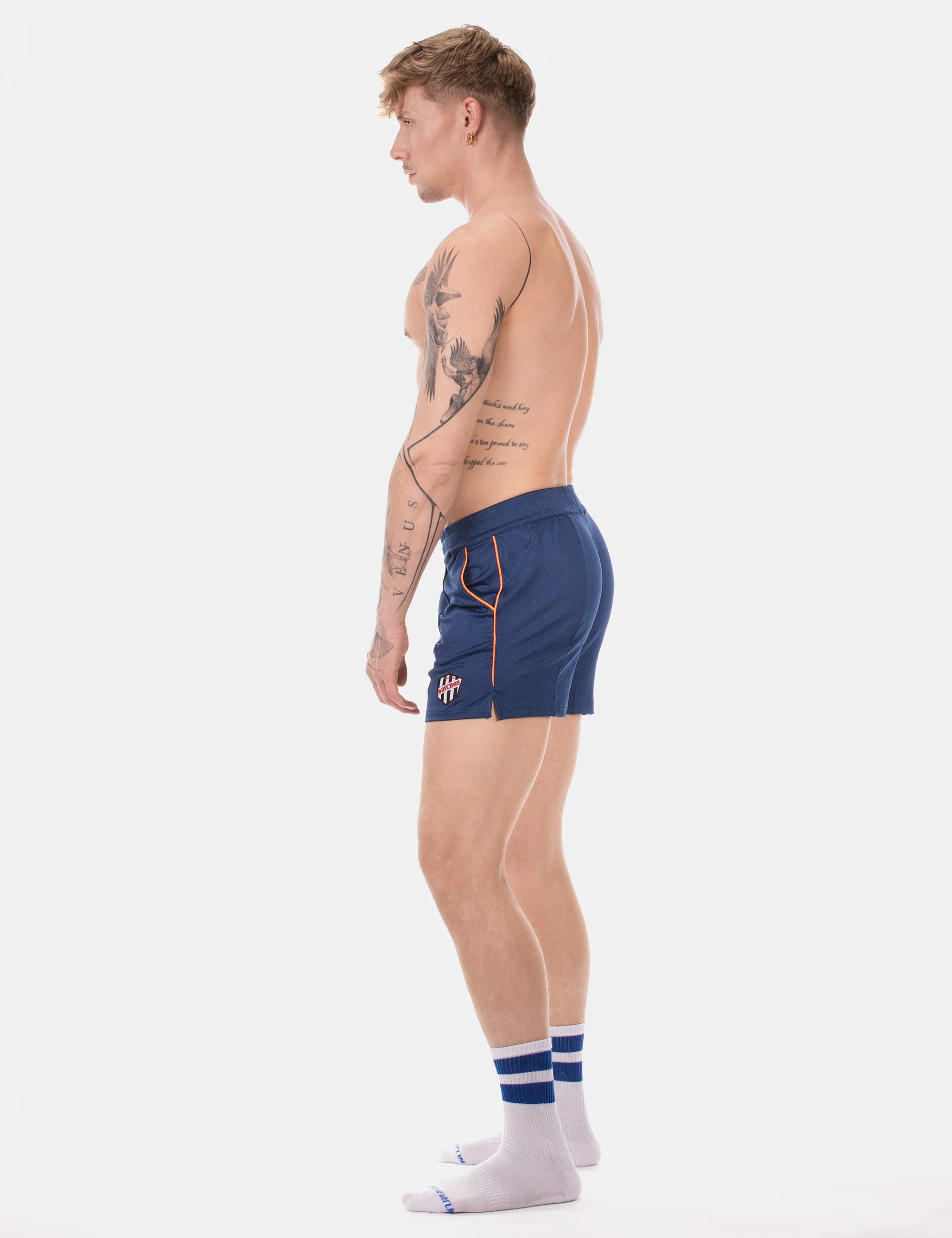 Short Luka - Navy-Orange