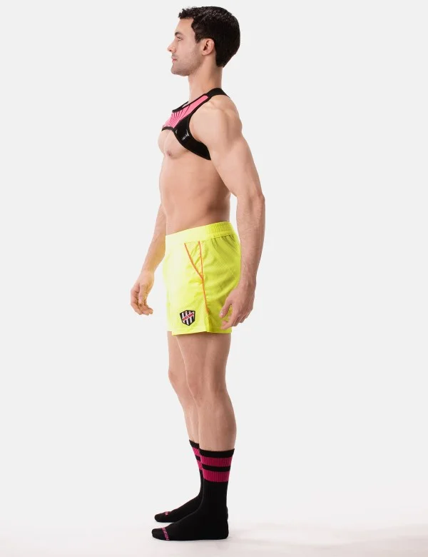 Short Luka - Neongreen-Neonpink