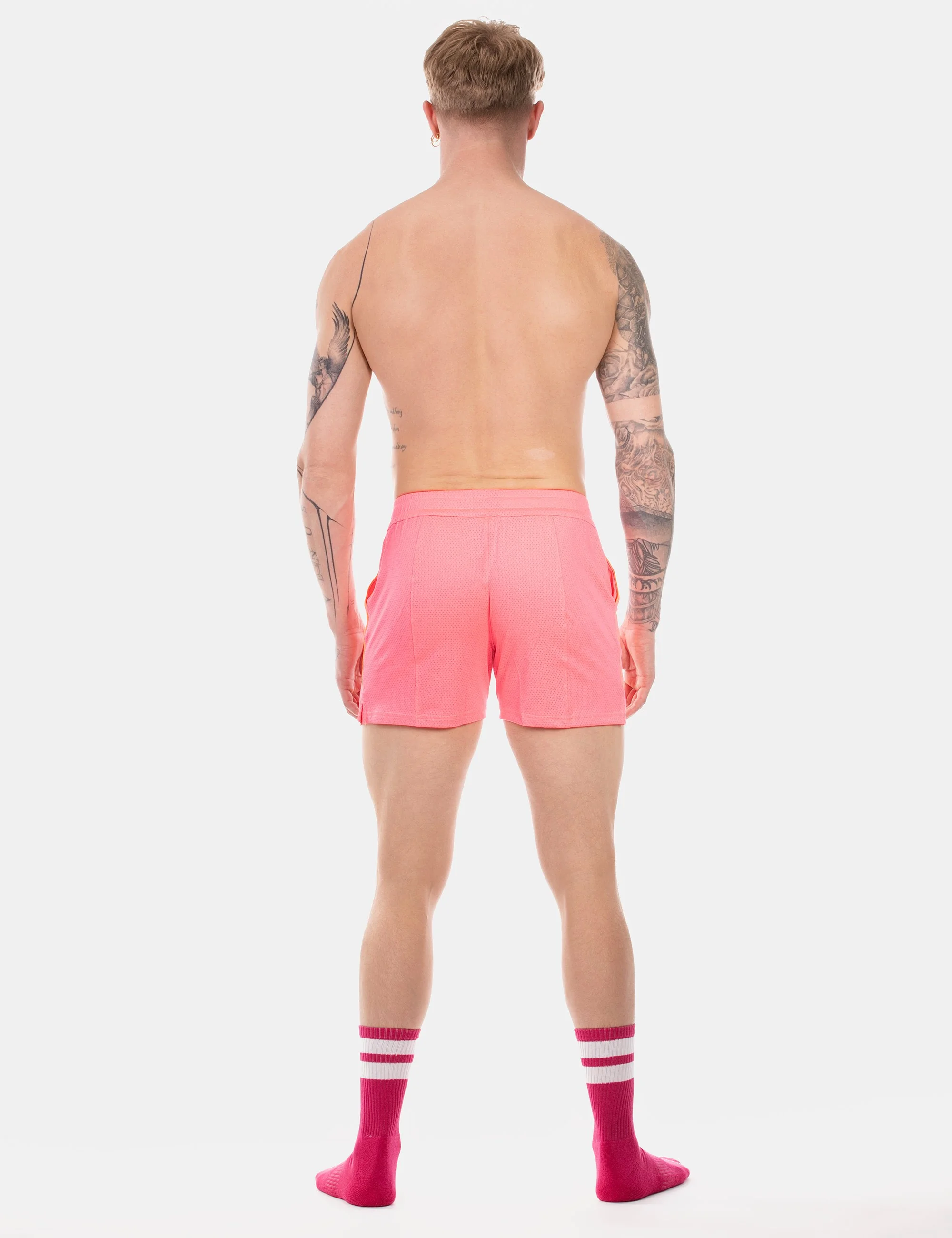 Short Luka - Neonpink-Neonorange