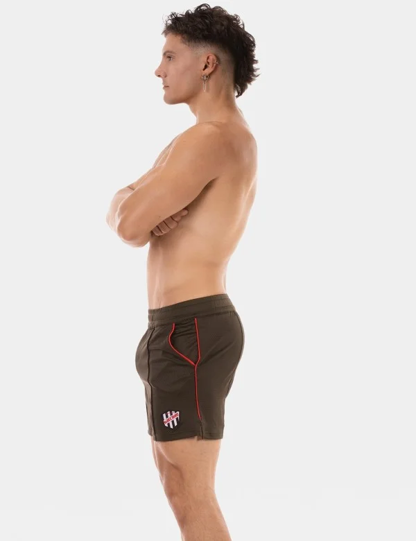 Short Luka - Olive-Red