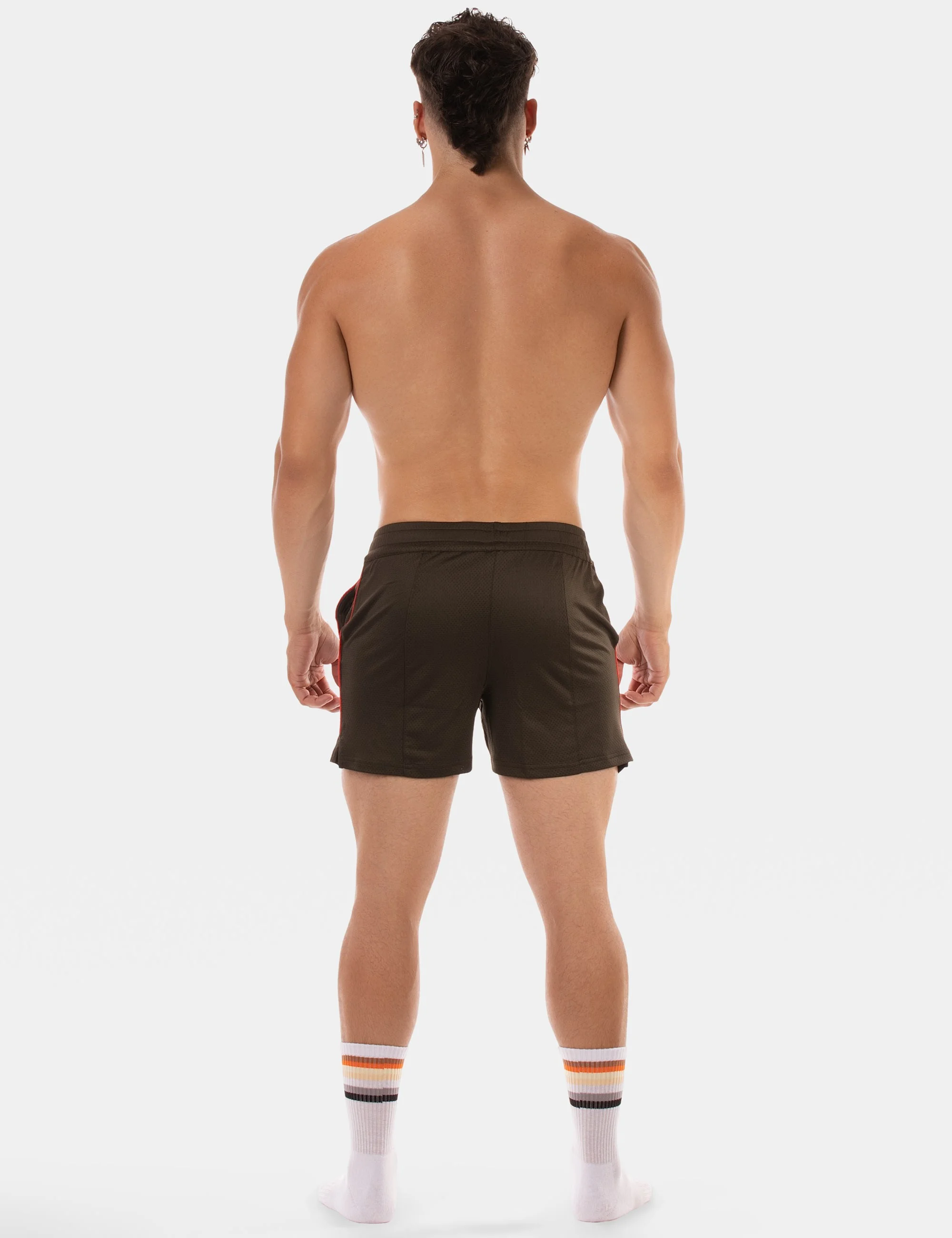 Short Luka - Olive-Red