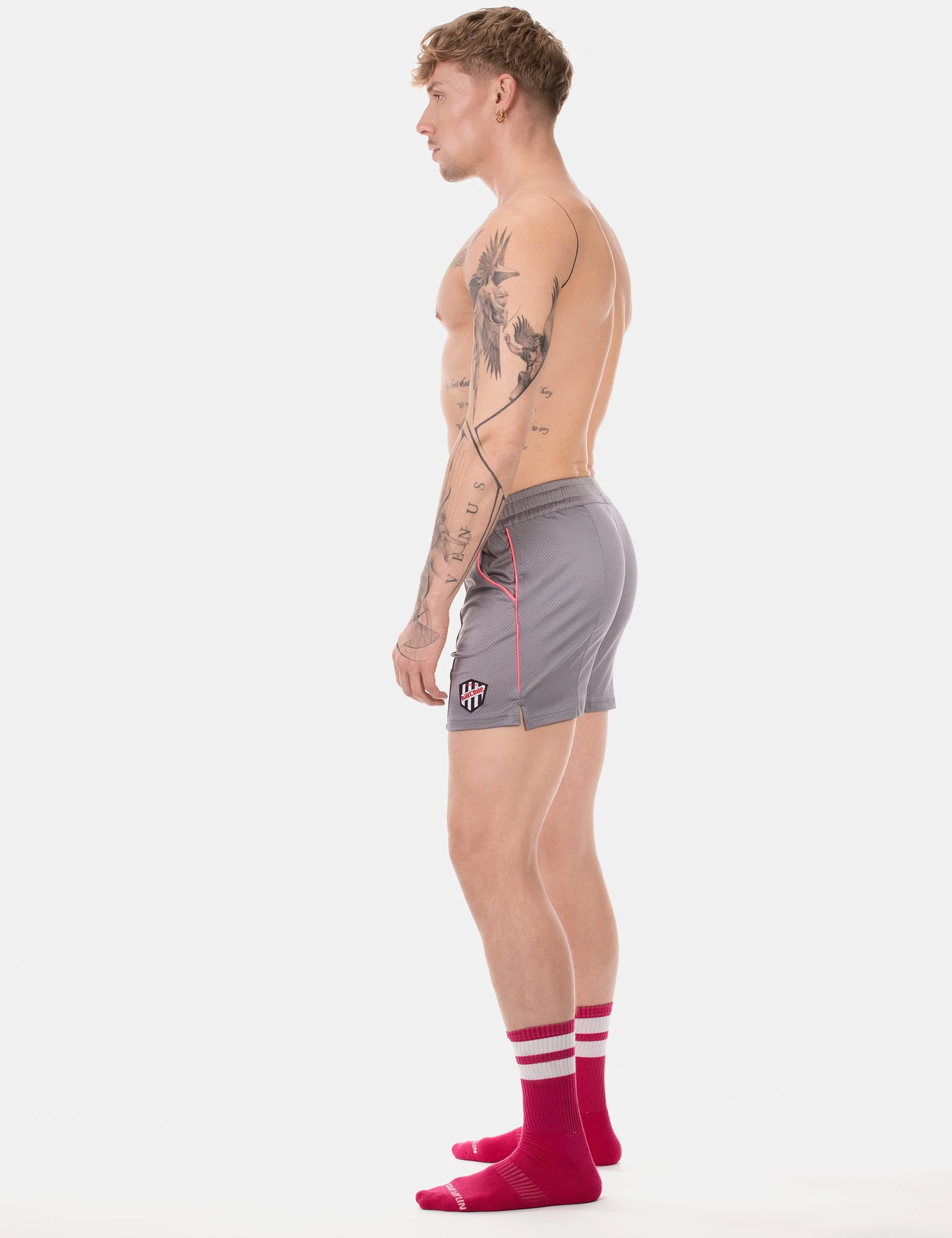 Short Luka - Grey-Pink