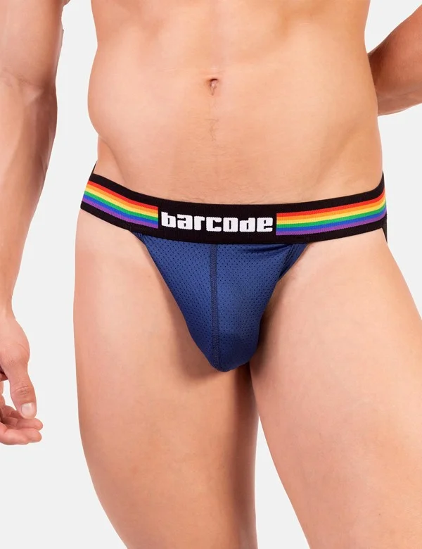 Barcode Pride Jock - Navy