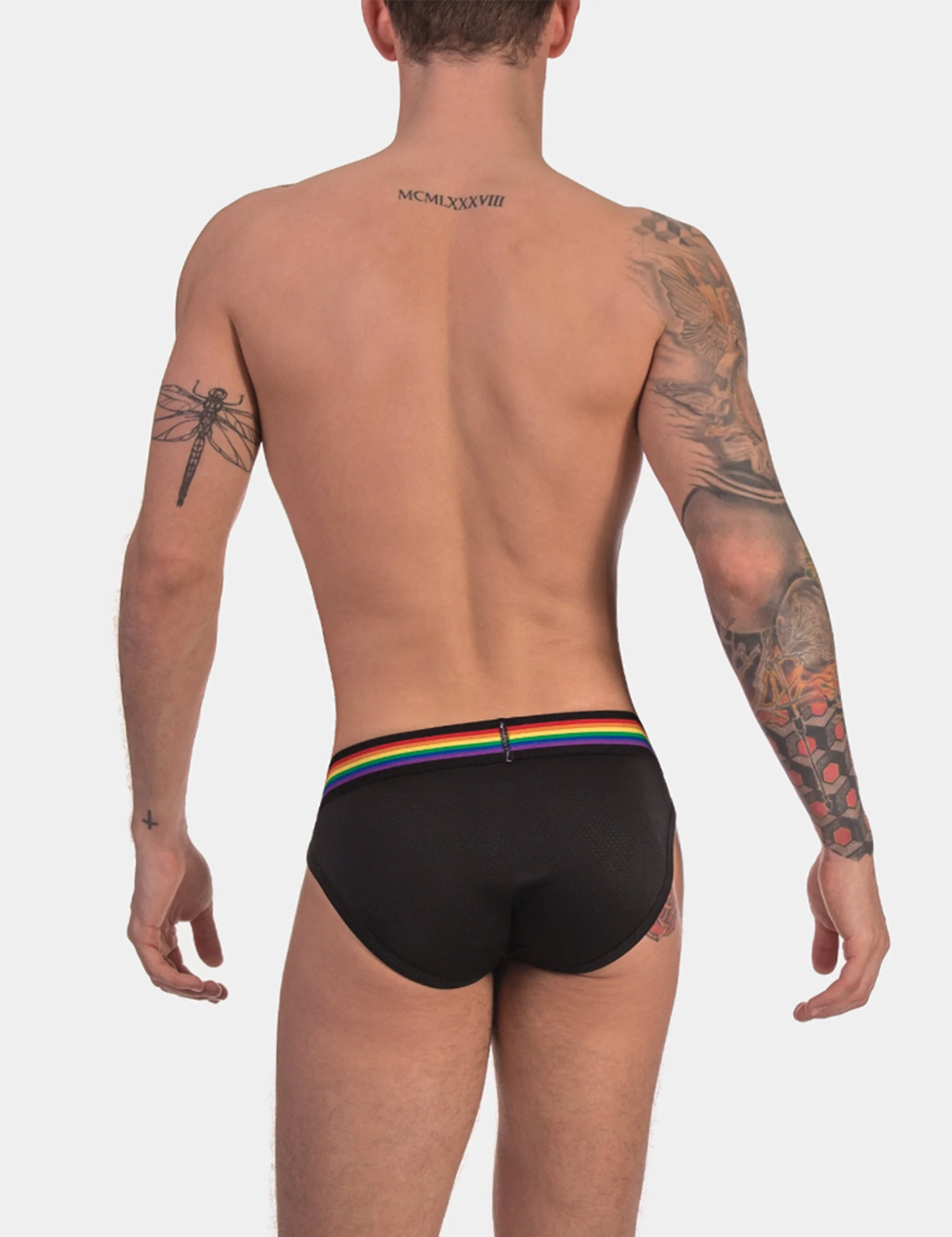 Barcode Pride Brief - Black