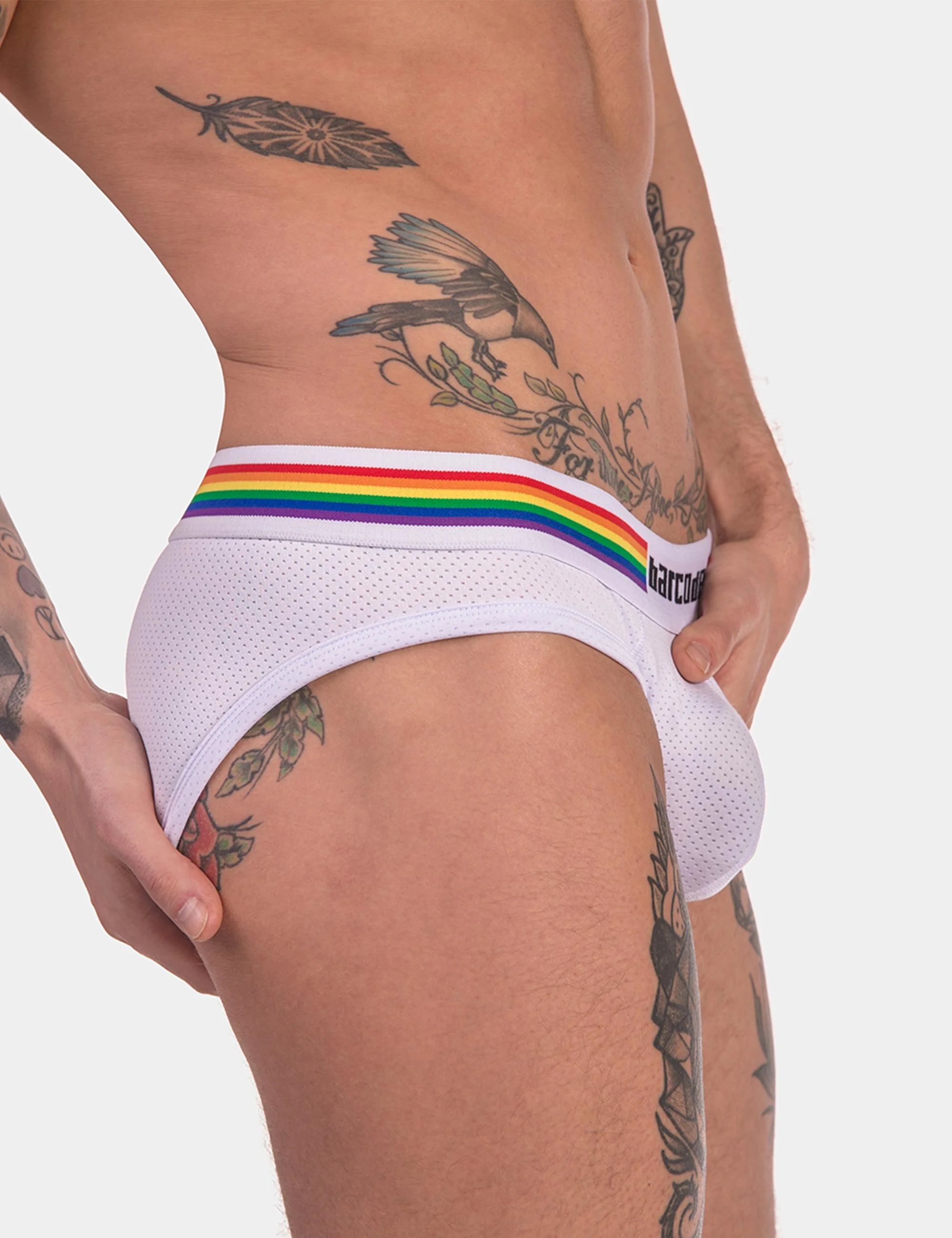 Barcode Pride Brief - White