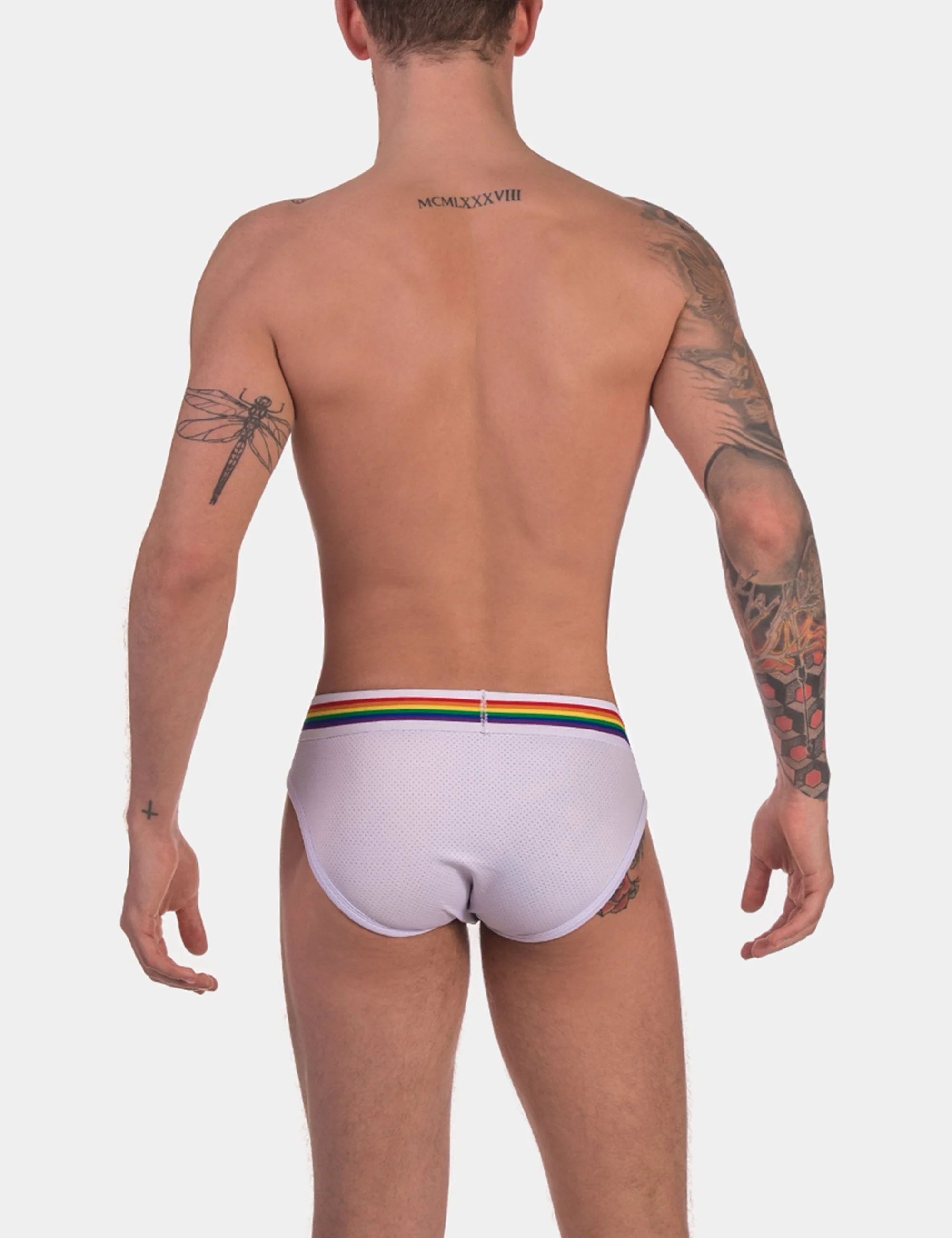 Barcode Pride Brief - White
