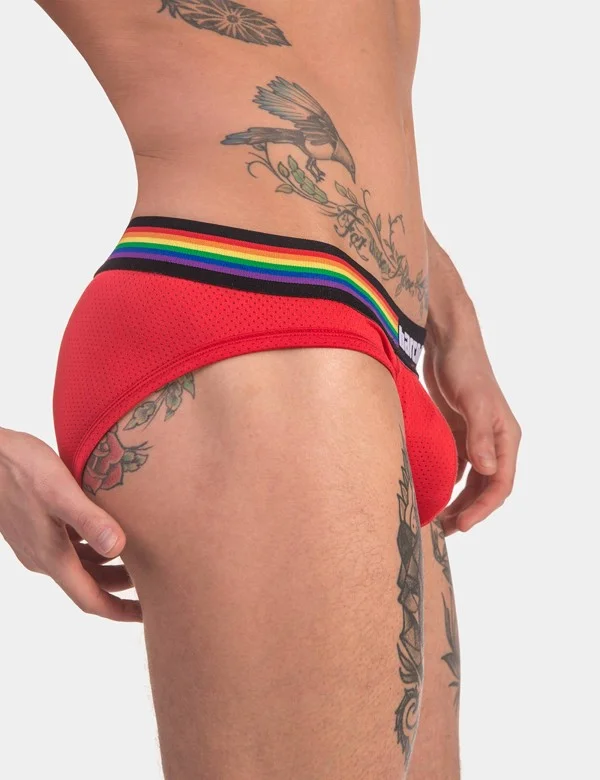 Barcode Pride Brief - Red