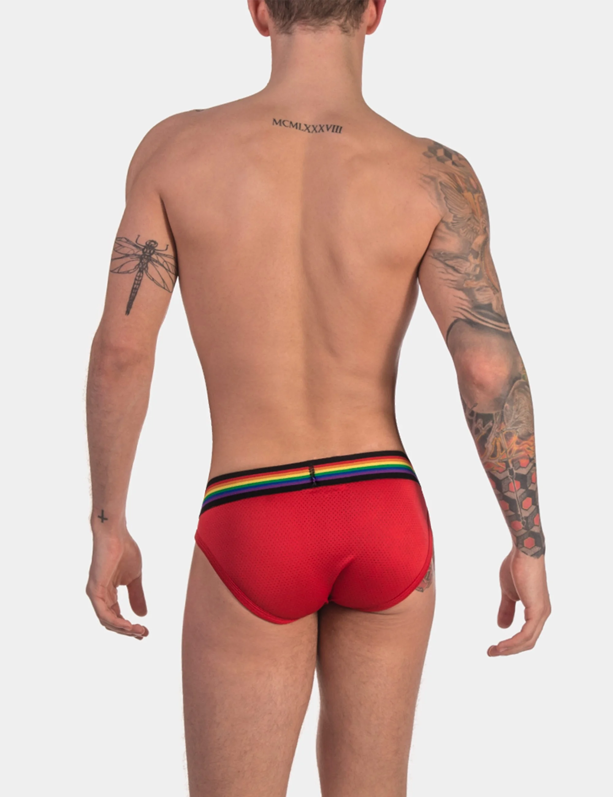 Barcode Pride Brief - Red