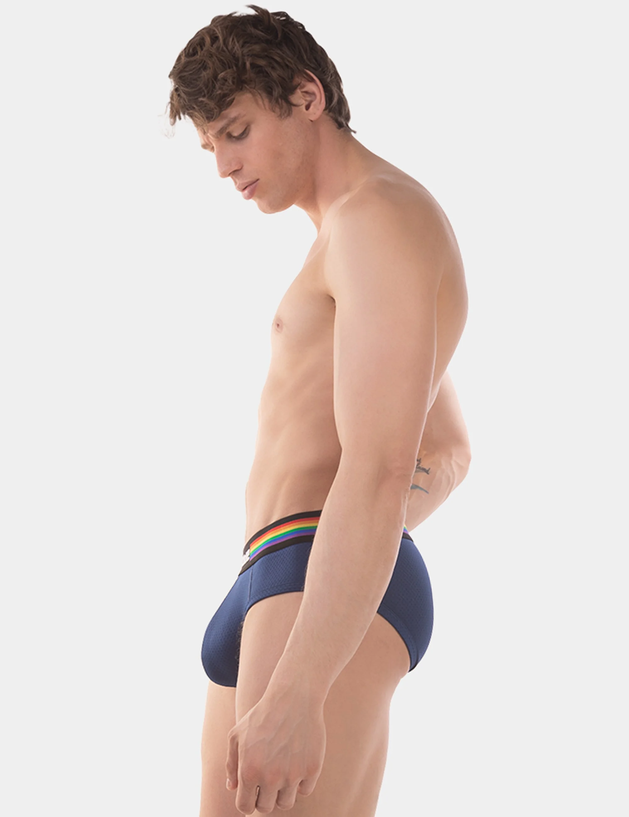Barcode Pride Brief - Navy
