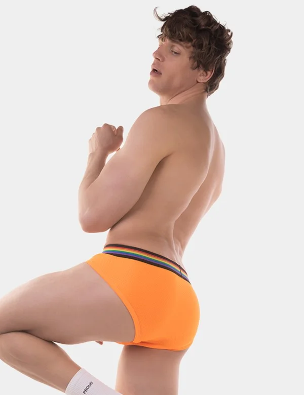 Barcode Pride Brief - Neonorange