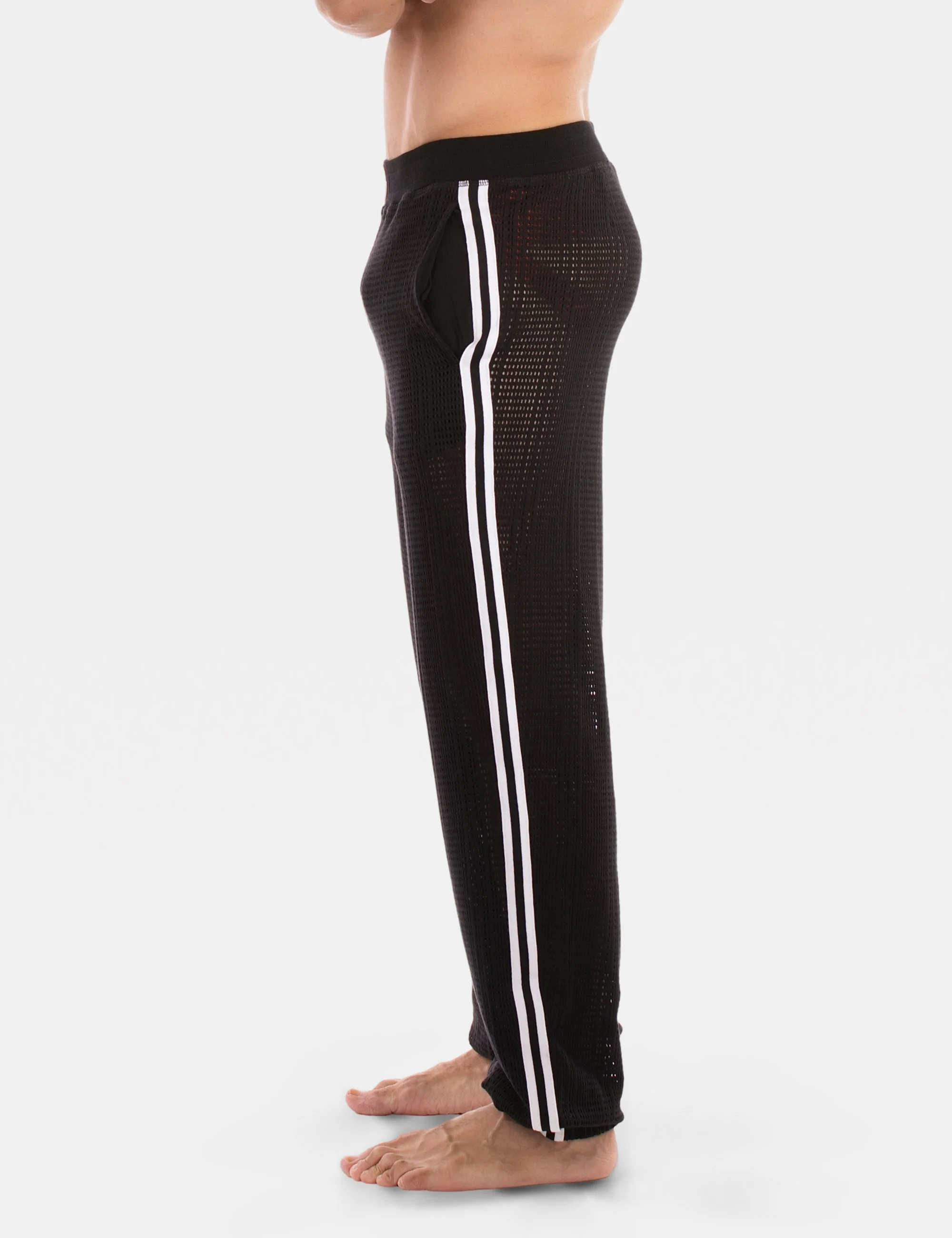 Shalvar Pants Leo - Black-White