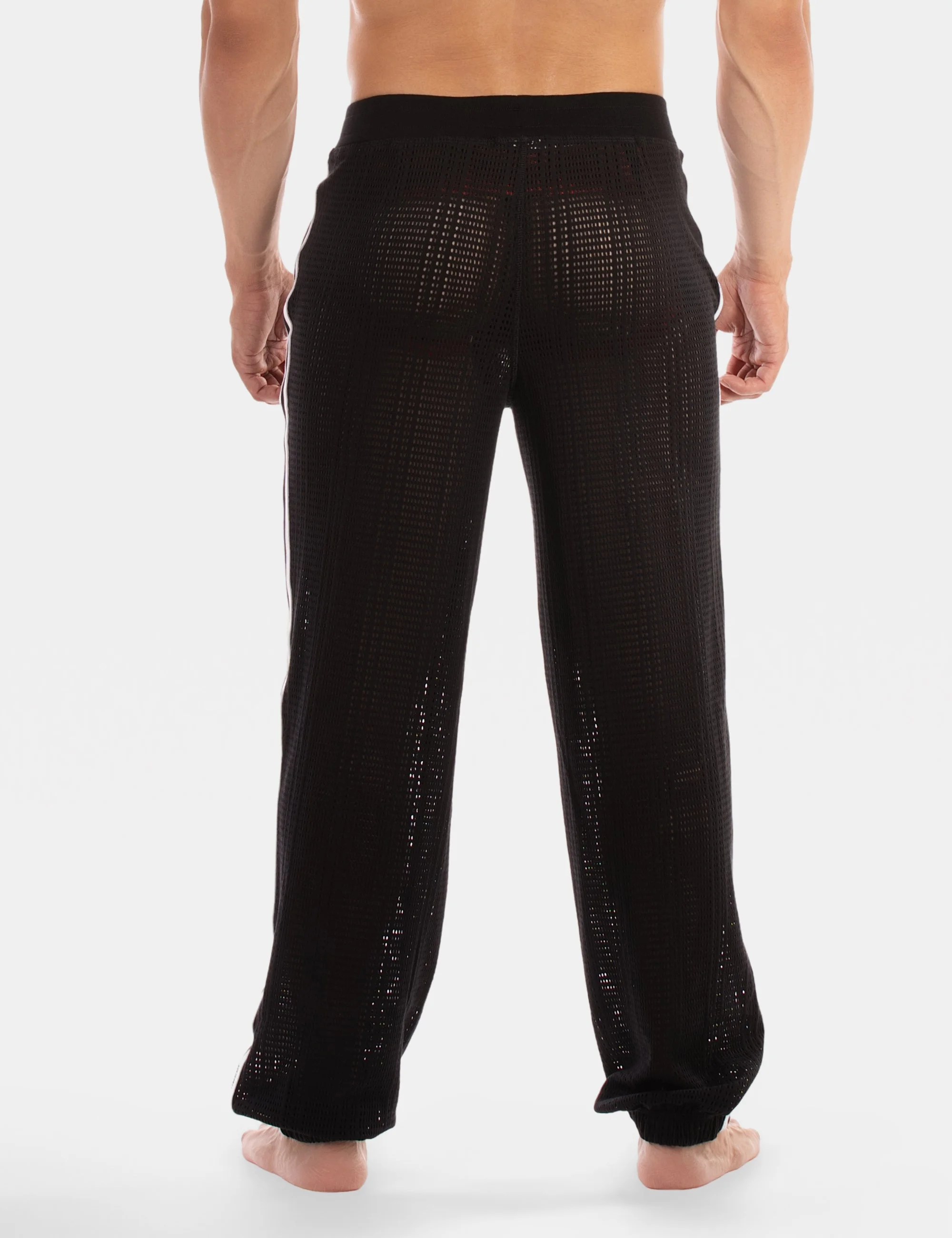 Shalvar Pants Leo - Black-White