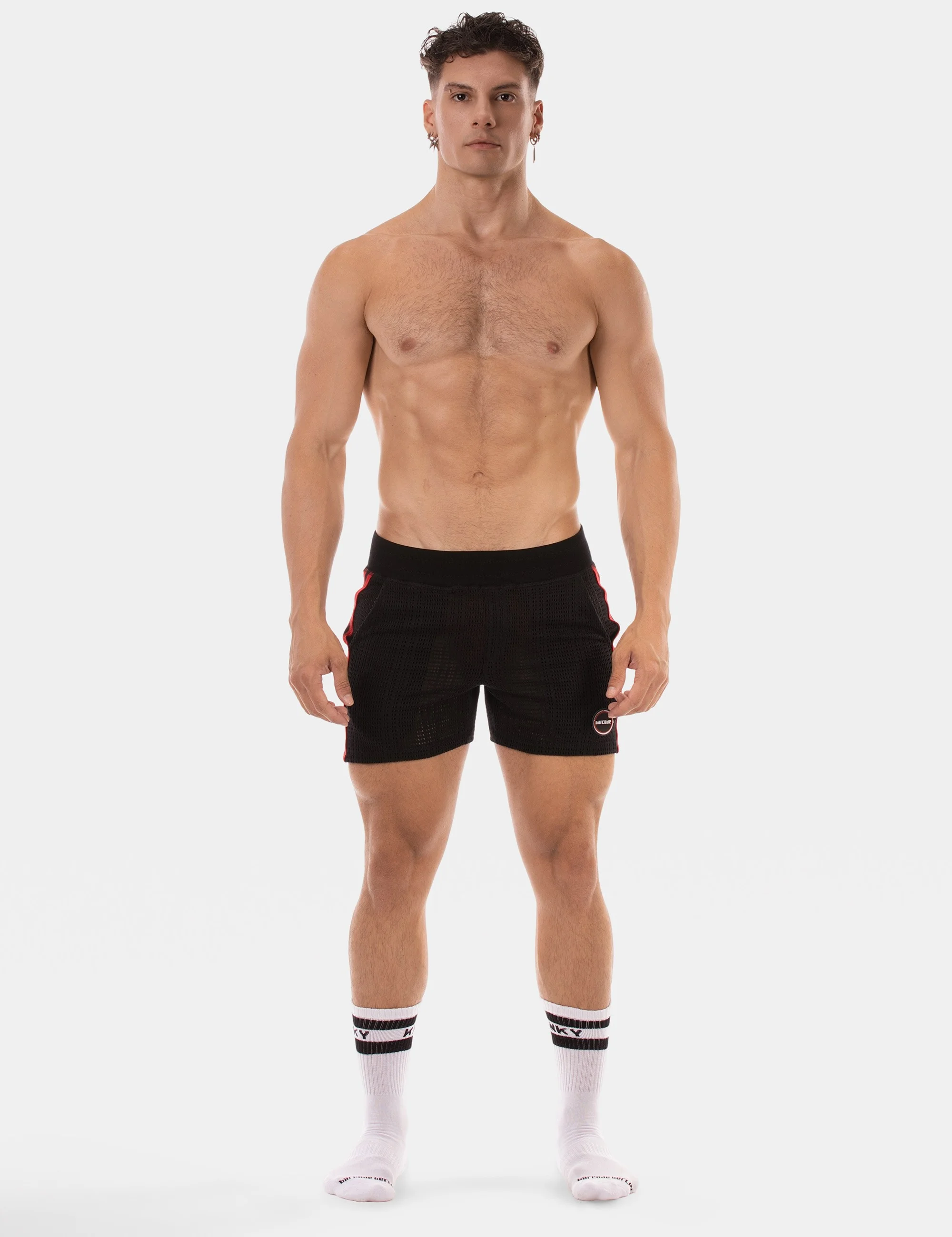 Short Jean-Pierre - Black-Red