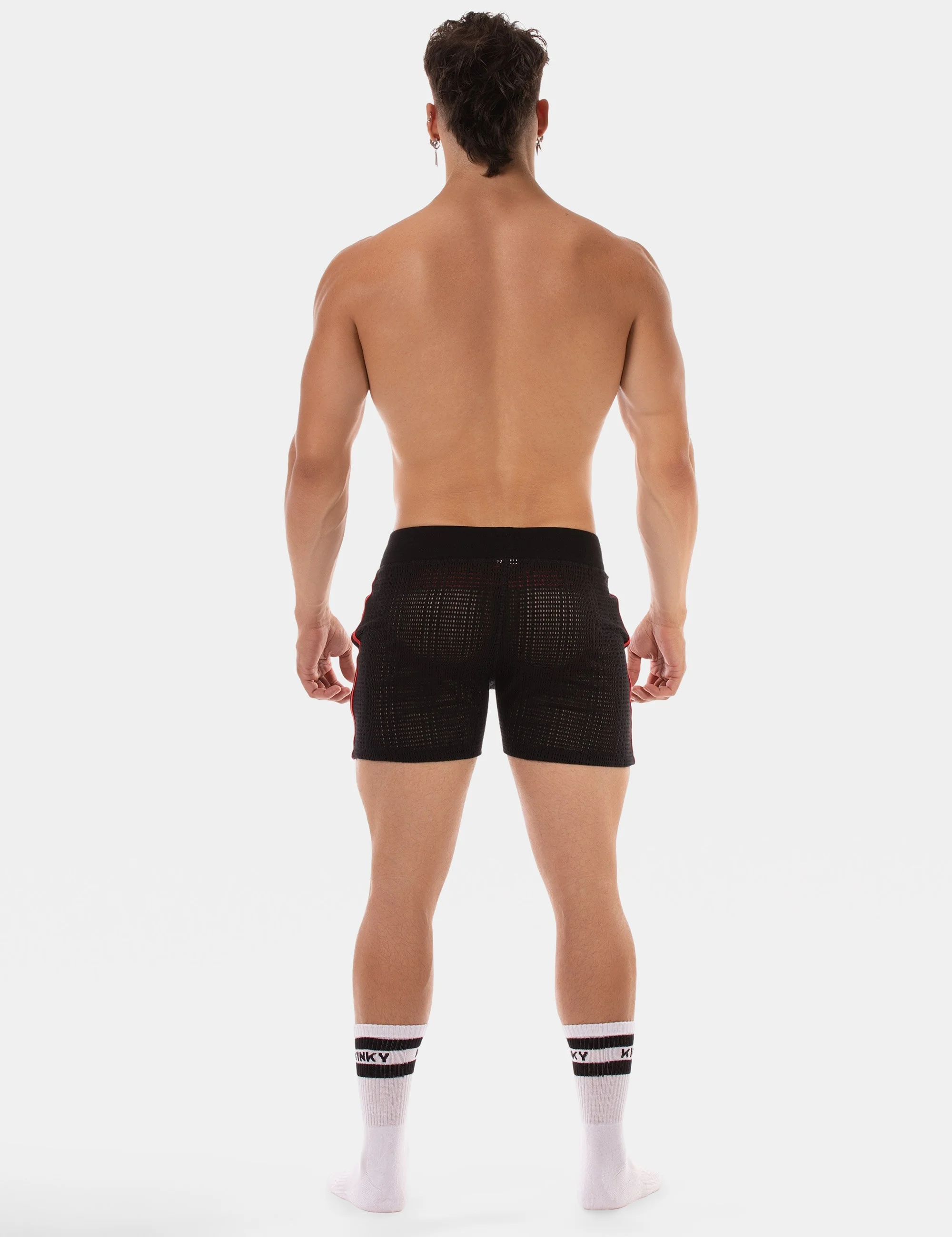 Short Jean-Pierre - Black-Red