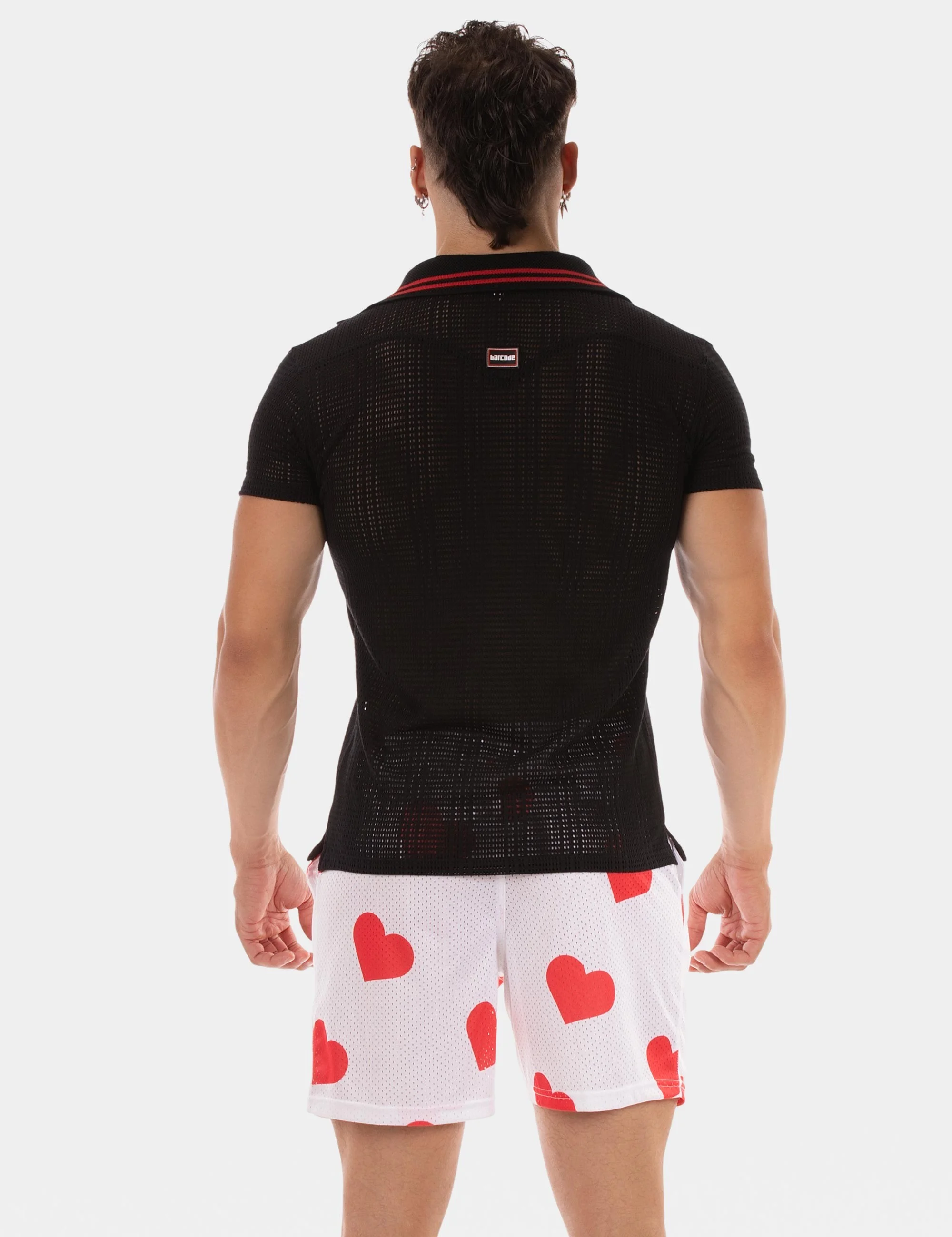 Polo Jeremie - Black-Red