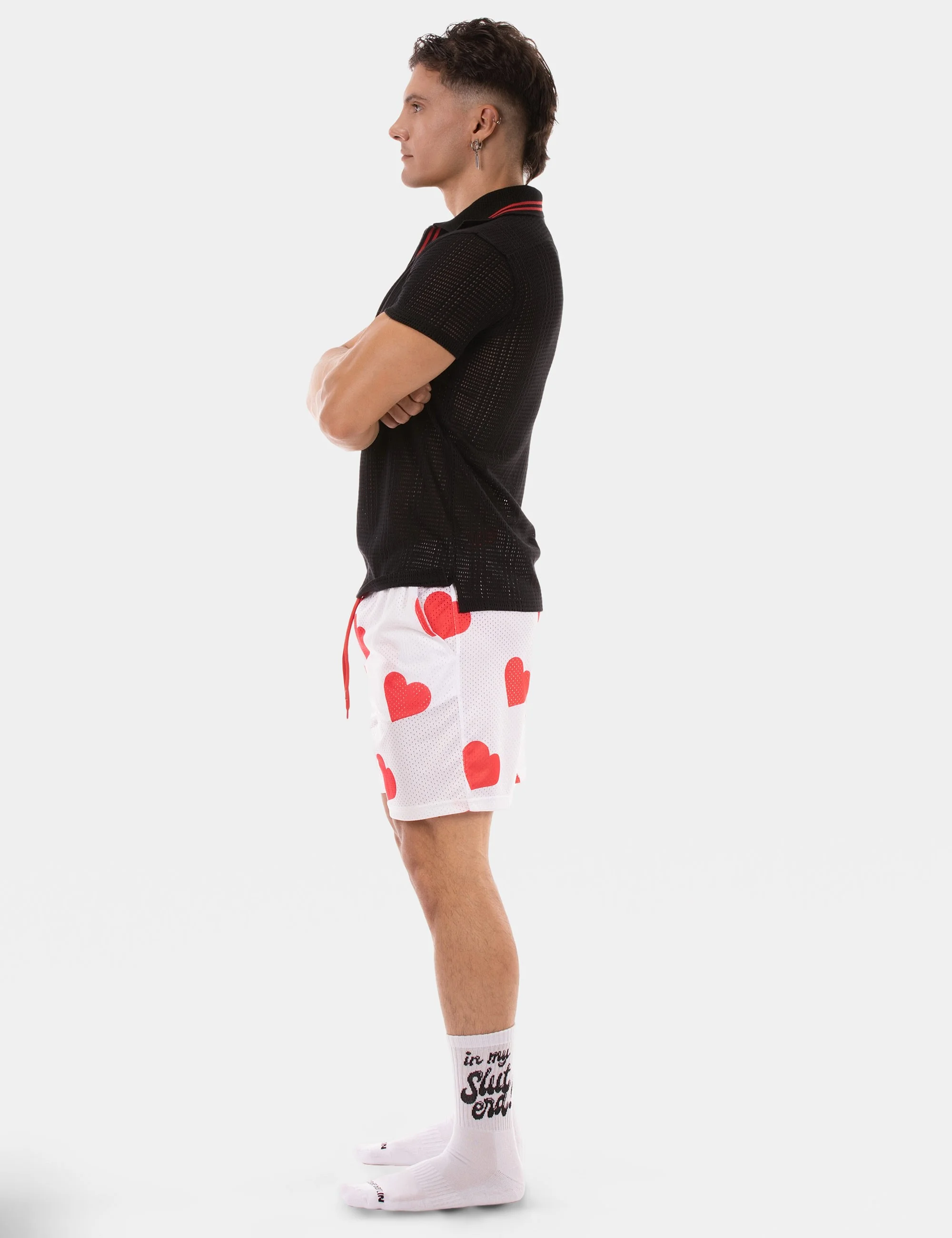 Polo Jeremie - Black-Red
