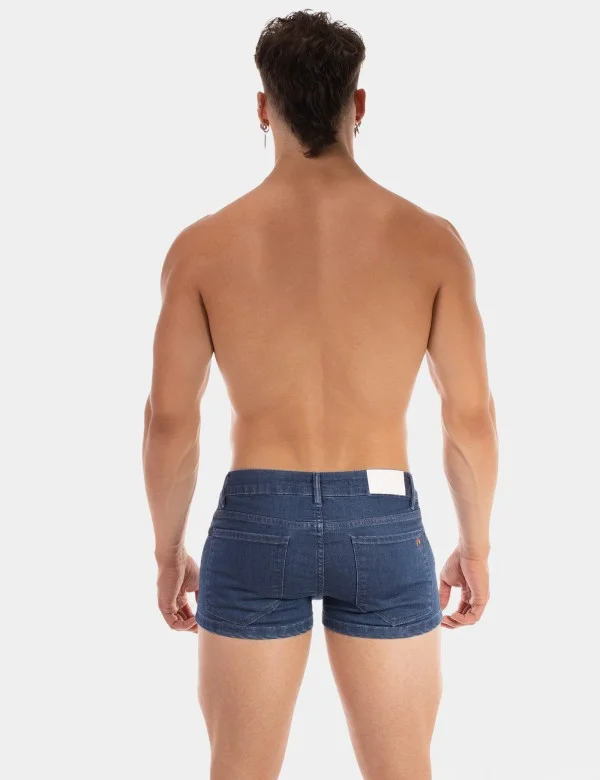 5 Pocket 9' Denim Short Tyler - Lightblue