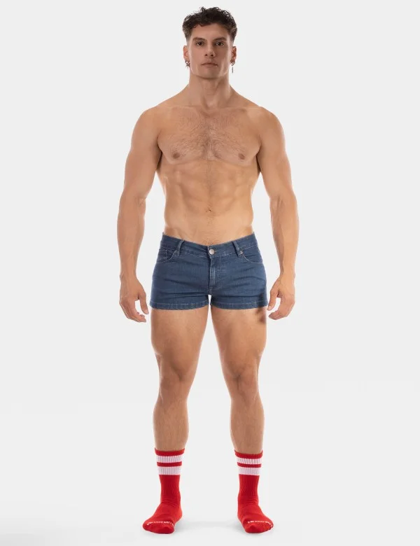 5 Pocket 9' Denim Short Tyler - Lightblue
