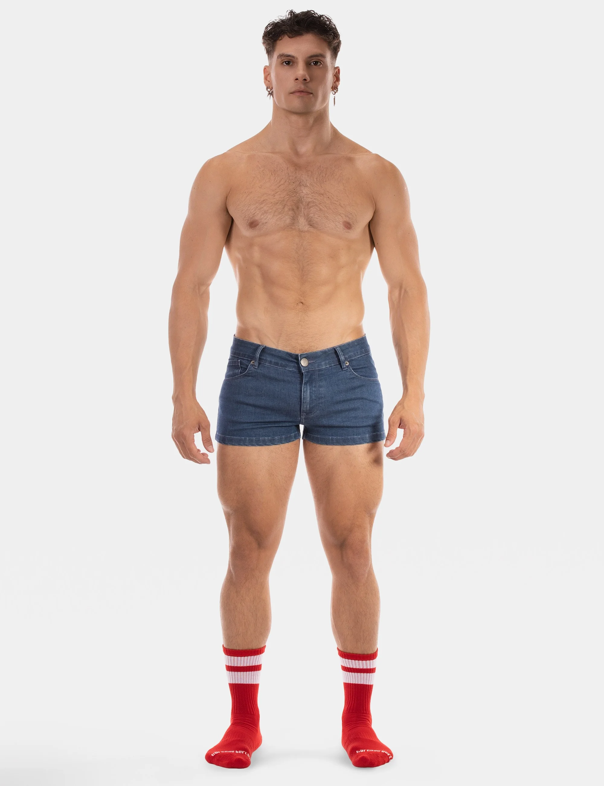 5 Pocket 9' Denim Short Tyler - Lightblue