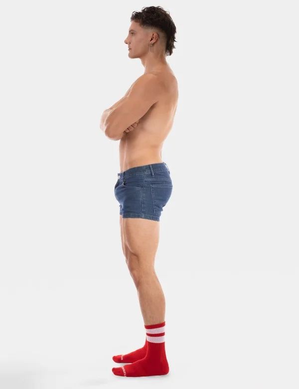 5 Pocket 9' Denim Short Tyler - Lightblue
