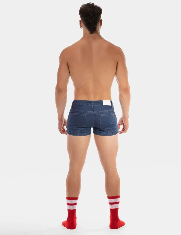 5 Pocket 9' Denim Short Tyler - Lightblue
