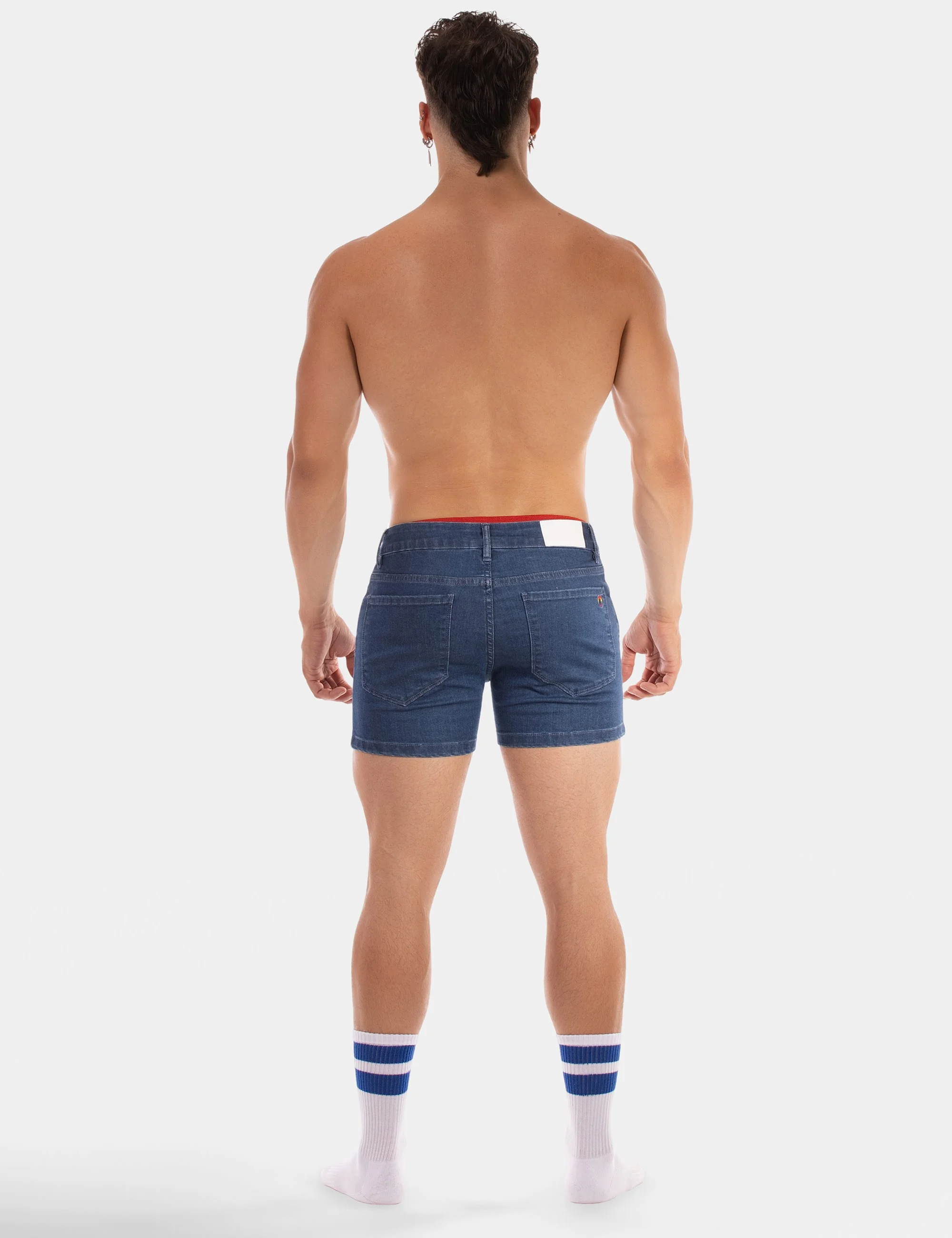 5 Pocket 11' Denim Short Jack - Lightblue